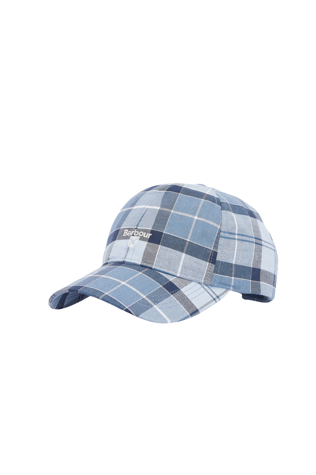 Barbour Tartan Sports Şapka TN22 Berwick Blue