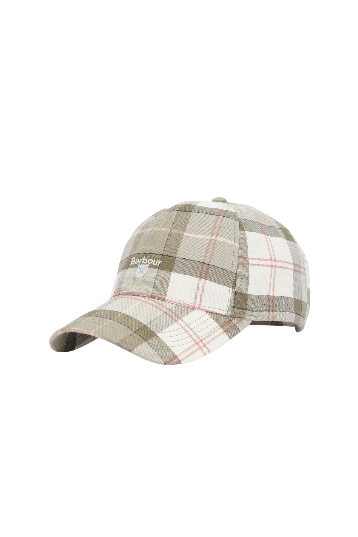 Barbour Tartan Sports Şapka TN24 Glenmore Olive Tartan