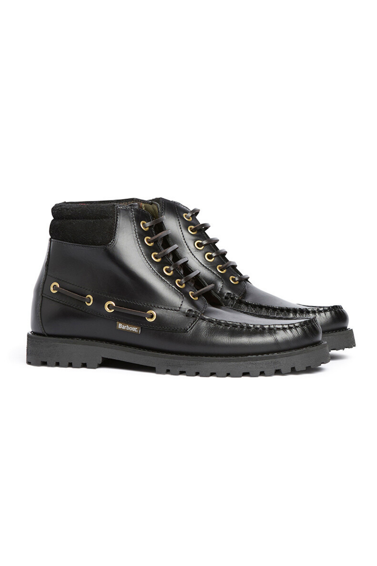 Barbour Tiller Moccasin Bot BK51 Black