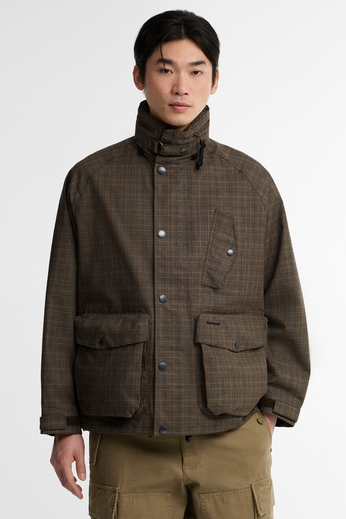 Barbour Transport Ursula Waterproof Ceket ST71 Dark Stone