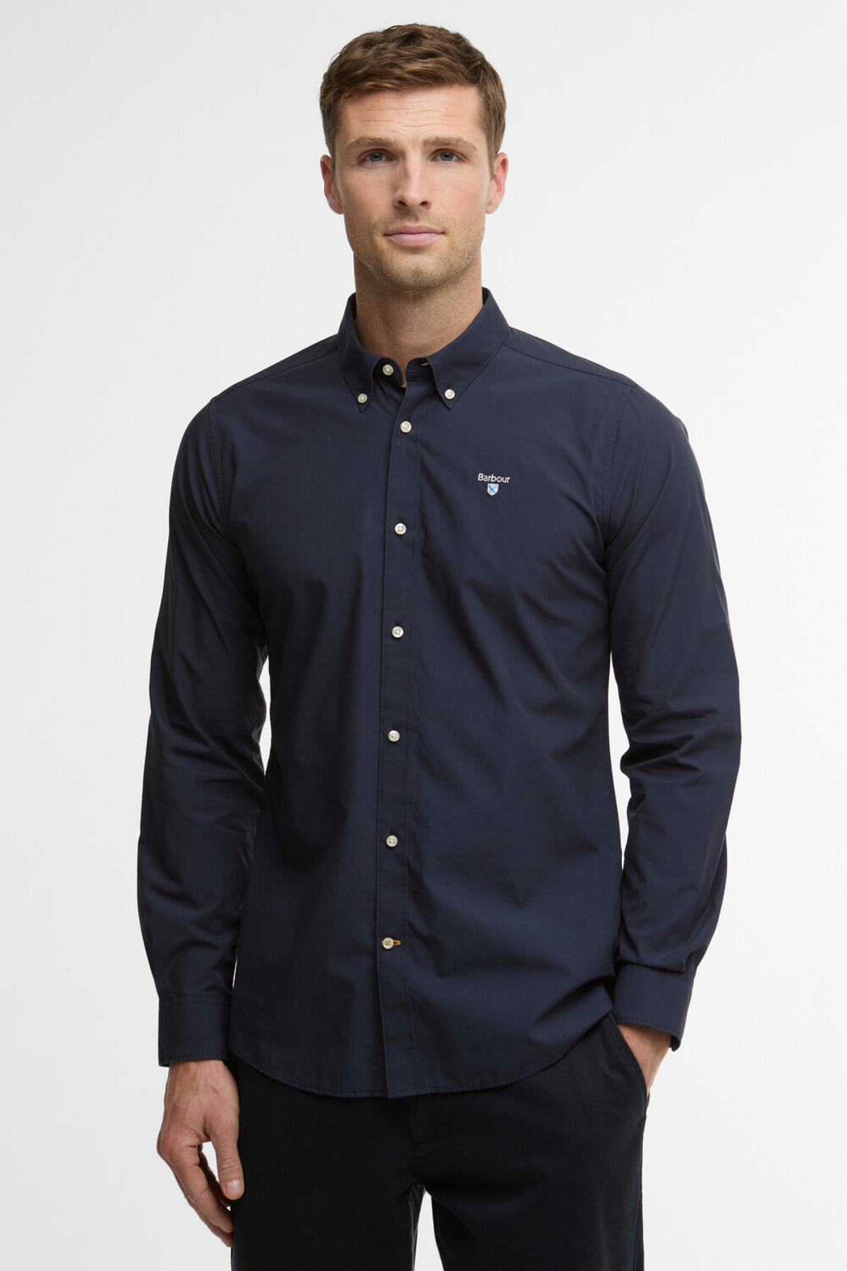 Barbour Treeport Poplin L/S Gömlek NY91 Navy