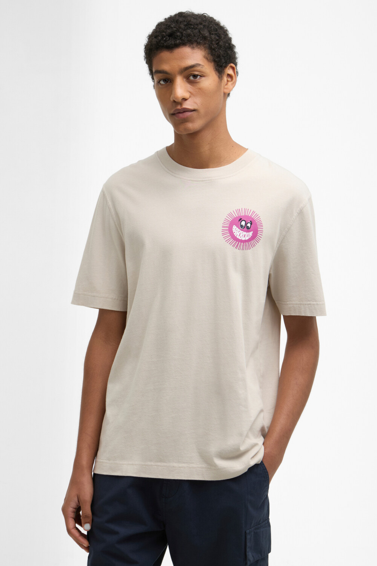 Barbour Westbury Relaxed Graphic T-Shirt BE12 Mist