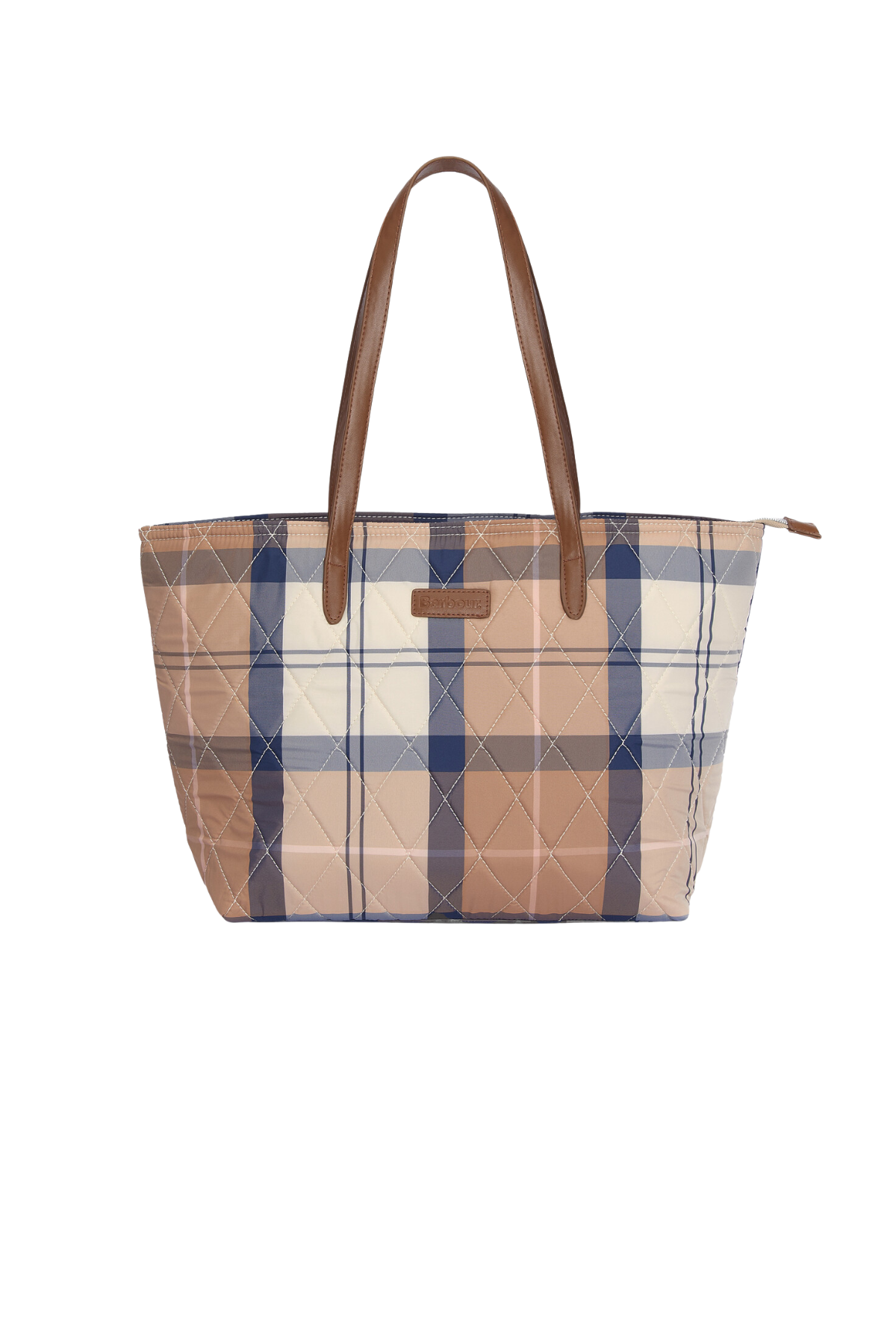 Barbour Wetherham Tartan Kol Çantası PI35 Primrose Hessian
