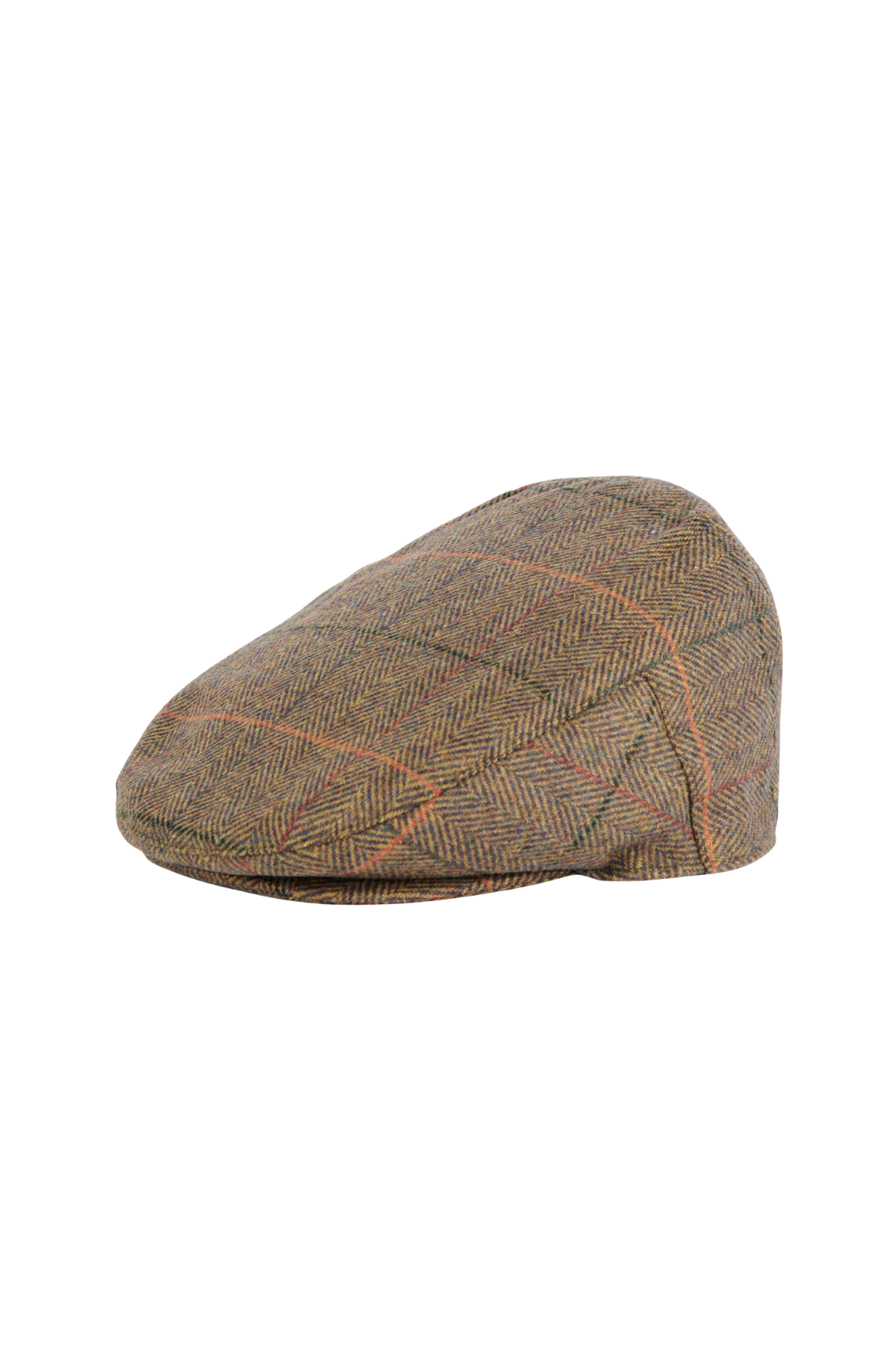 Barbour Wilkin Flat Şapka OL31 Olive-Orange-Red