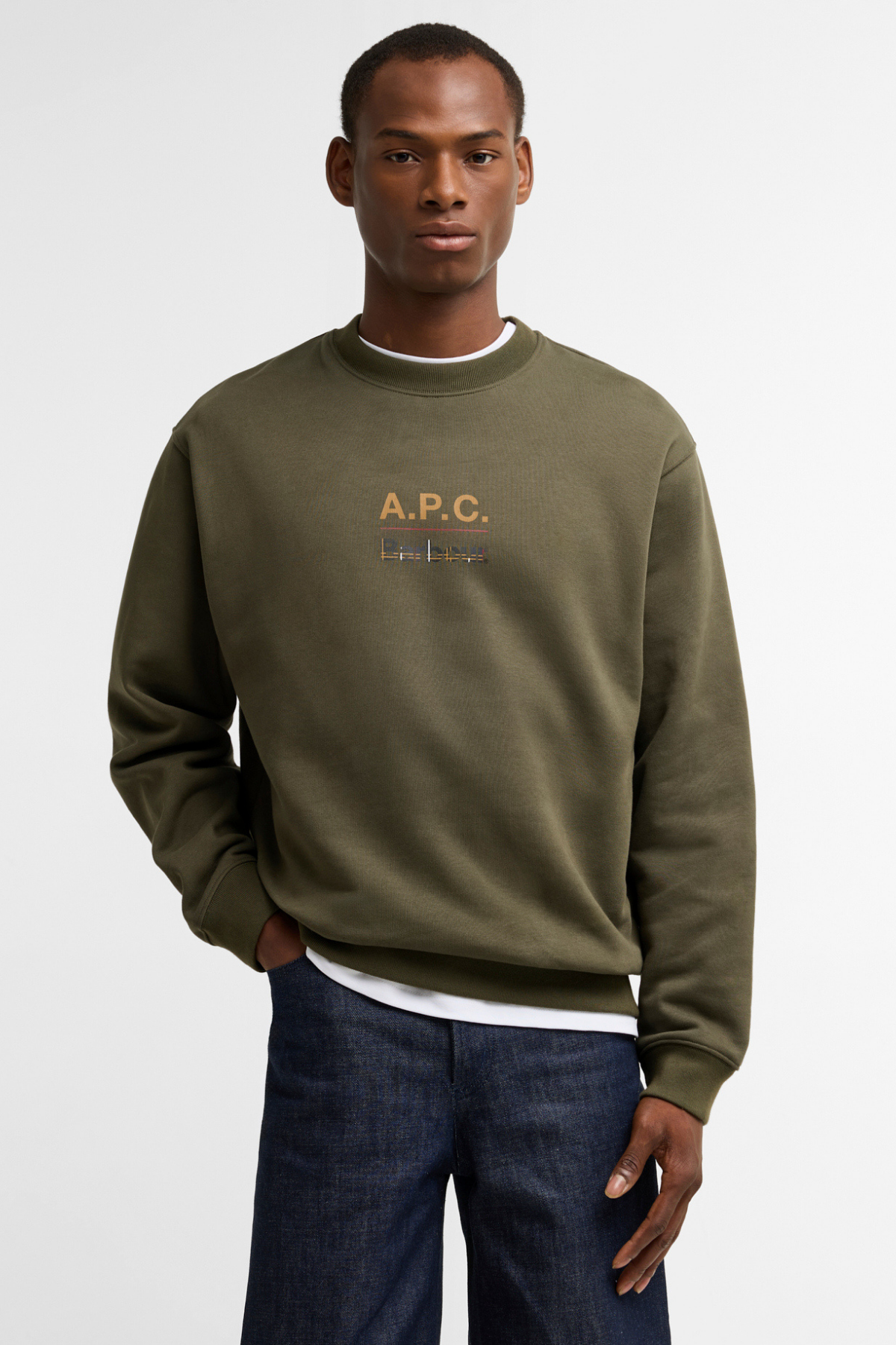 Barbour x A.P.C. Sweatshirt OL71 Sage