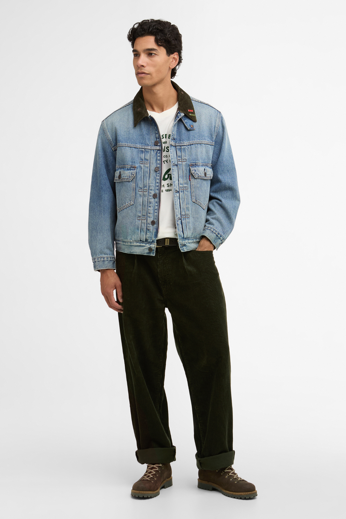 Barbour x Levis 578 Pleated Pant SG51 Rosin