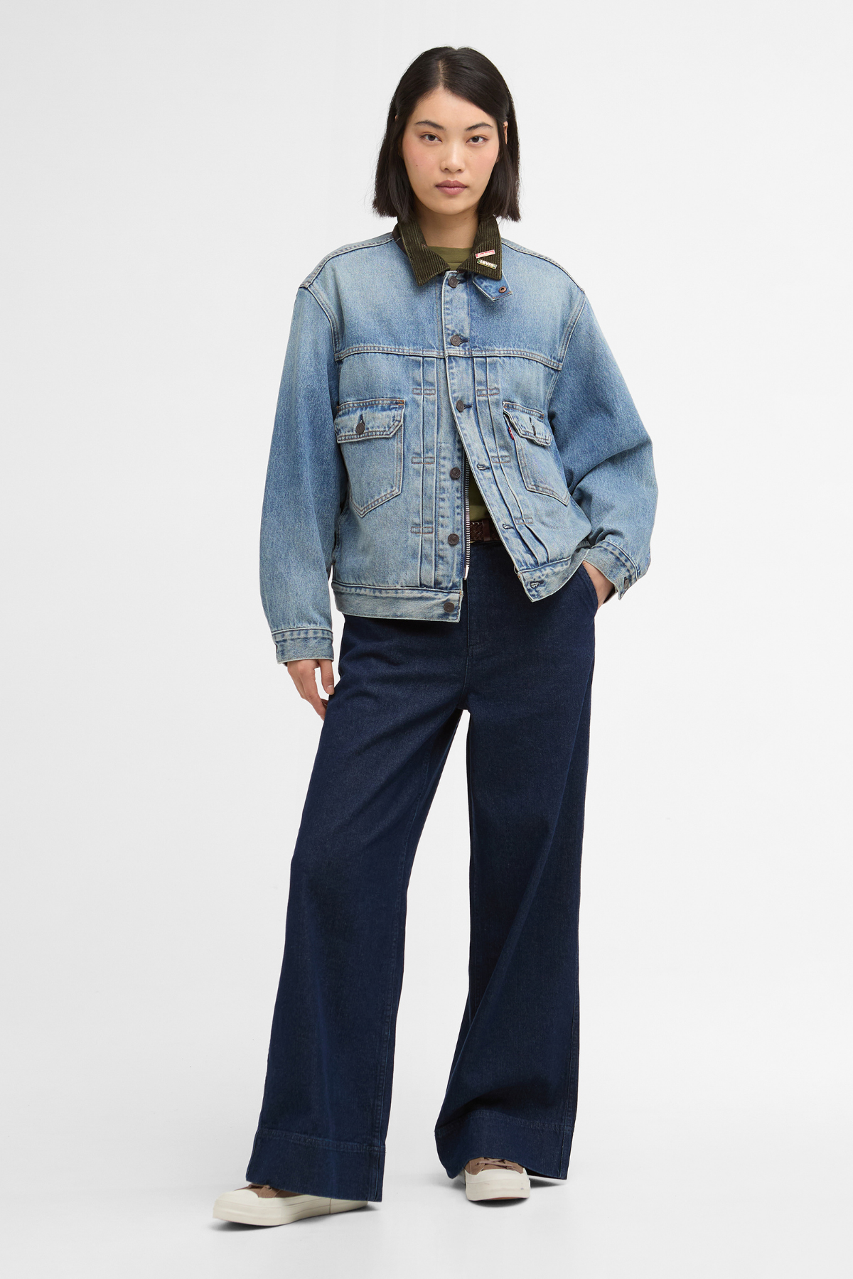 Barbour x Levis Type II Denim Ceket NY51 Navy
