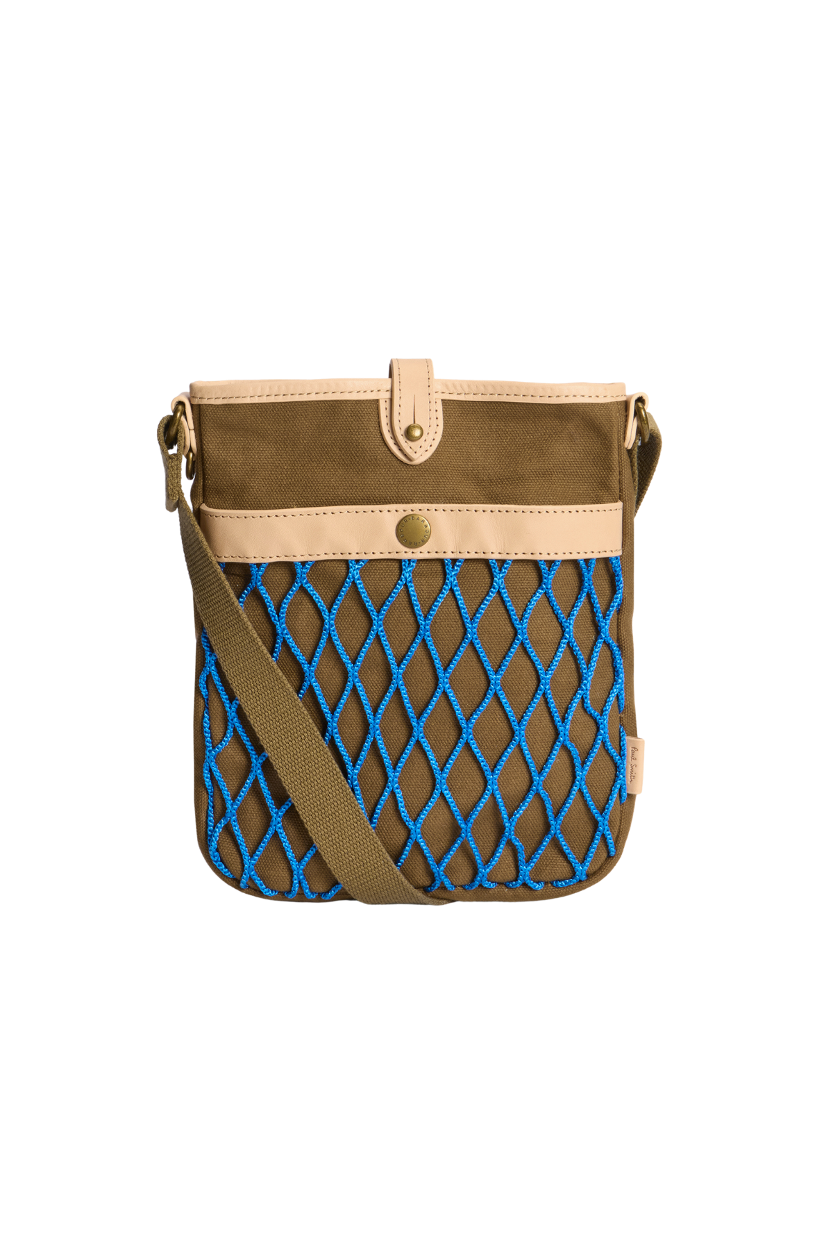 Barbour X Paul Smith Çapraz Çanta SN71 Dark Sand