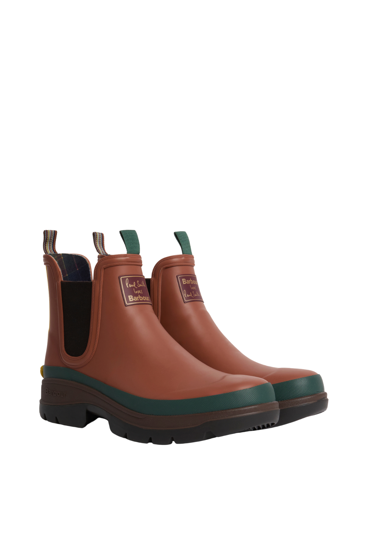 Barbour x Paul Smith Chelsea Bot BR71 Russet Brown