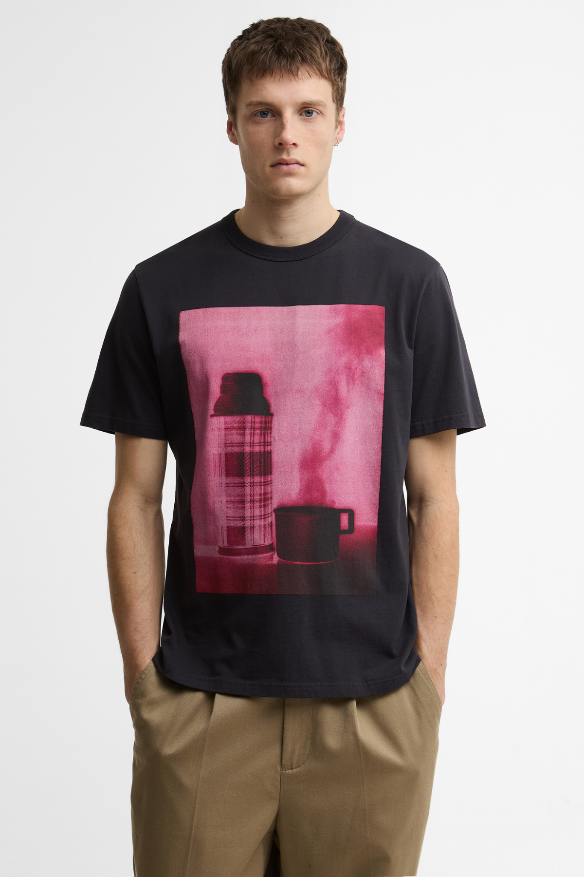 Barbour X Paul Smith Crosby T-Shirt NY74 Dark Navy