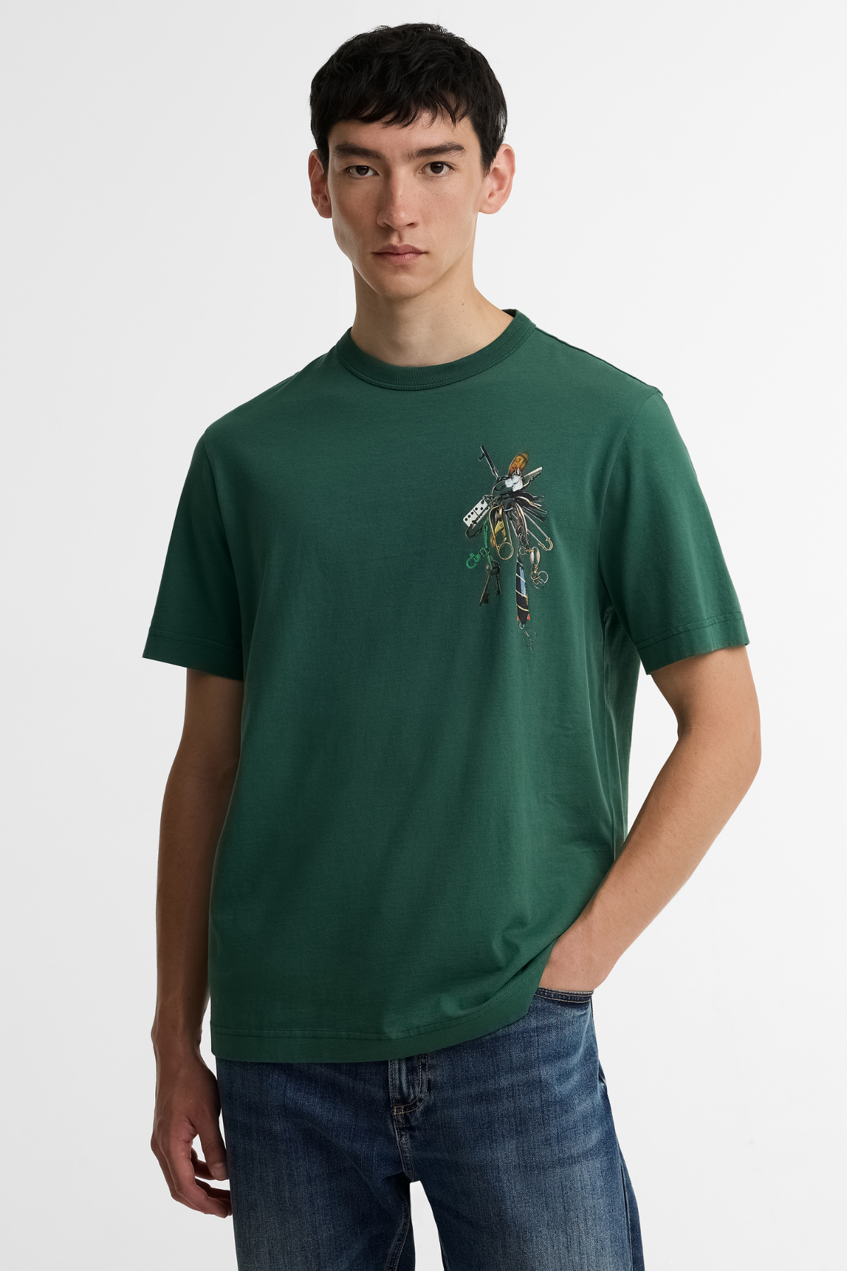 Barbour x Paul Smith Key T-Shirt GN75 Bottle