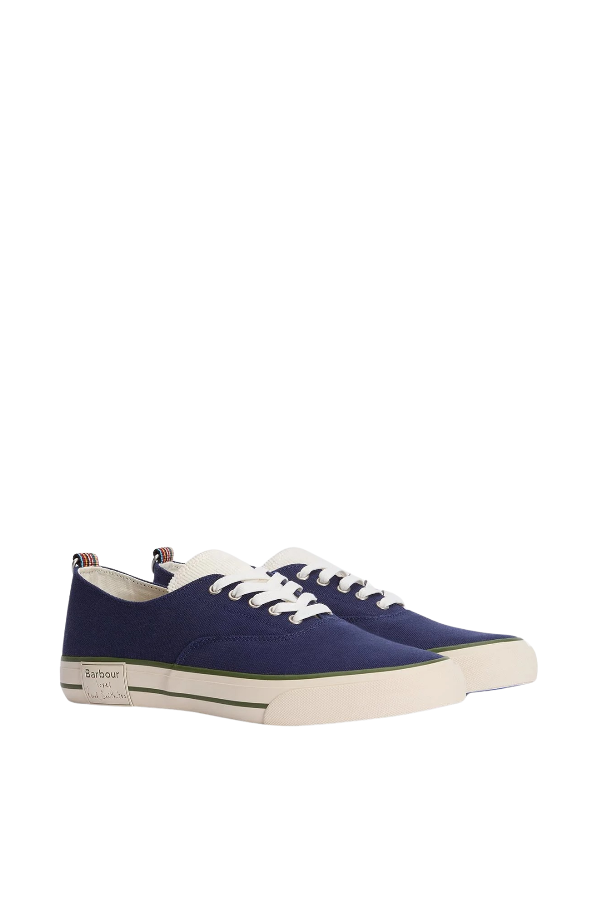 Barbour x Paul Smith Spor Ayakkabı NY74 Dark Navy