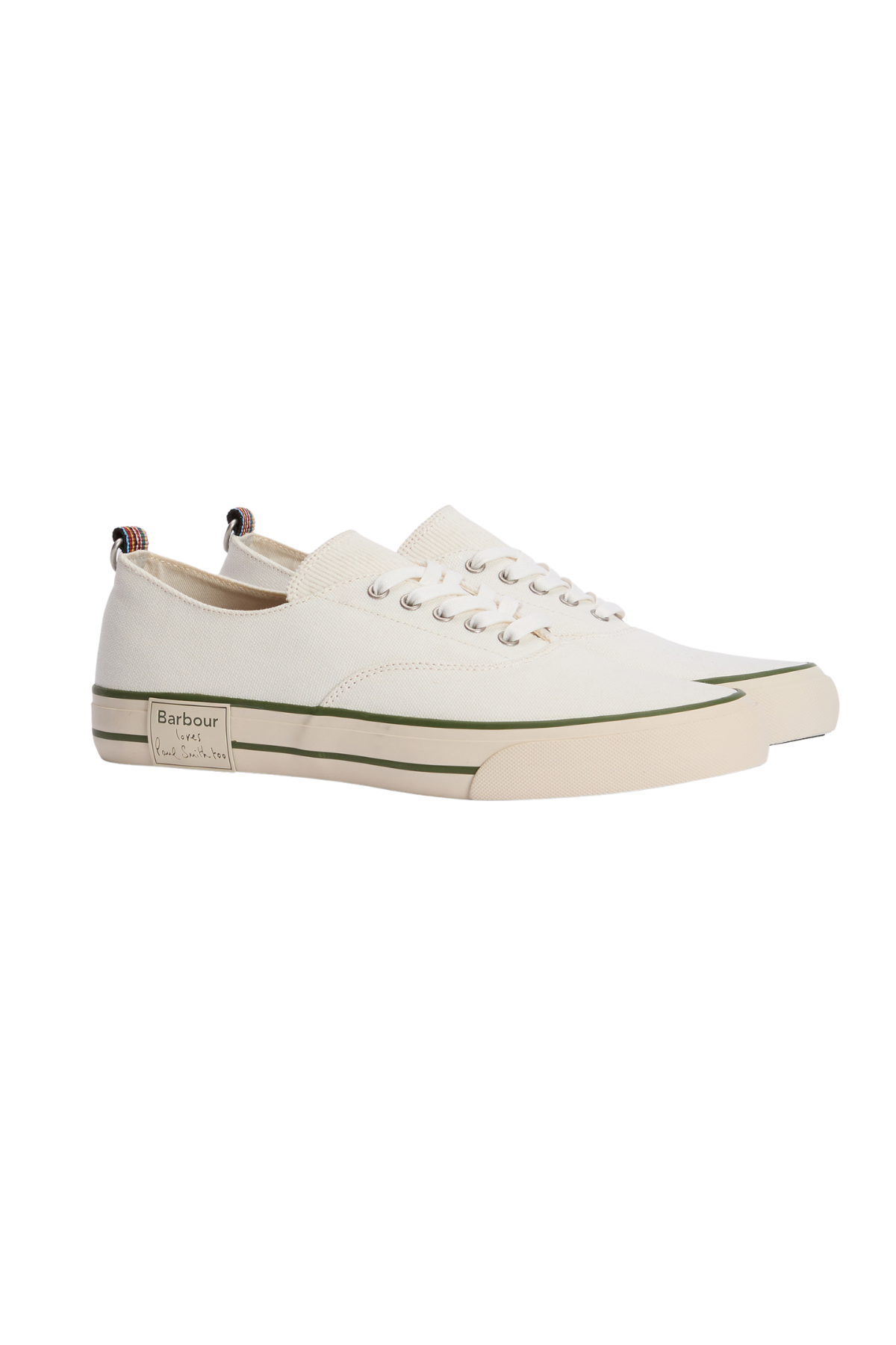 Barbour x Paul Smith Spor Ayakkabı WH33 Off White