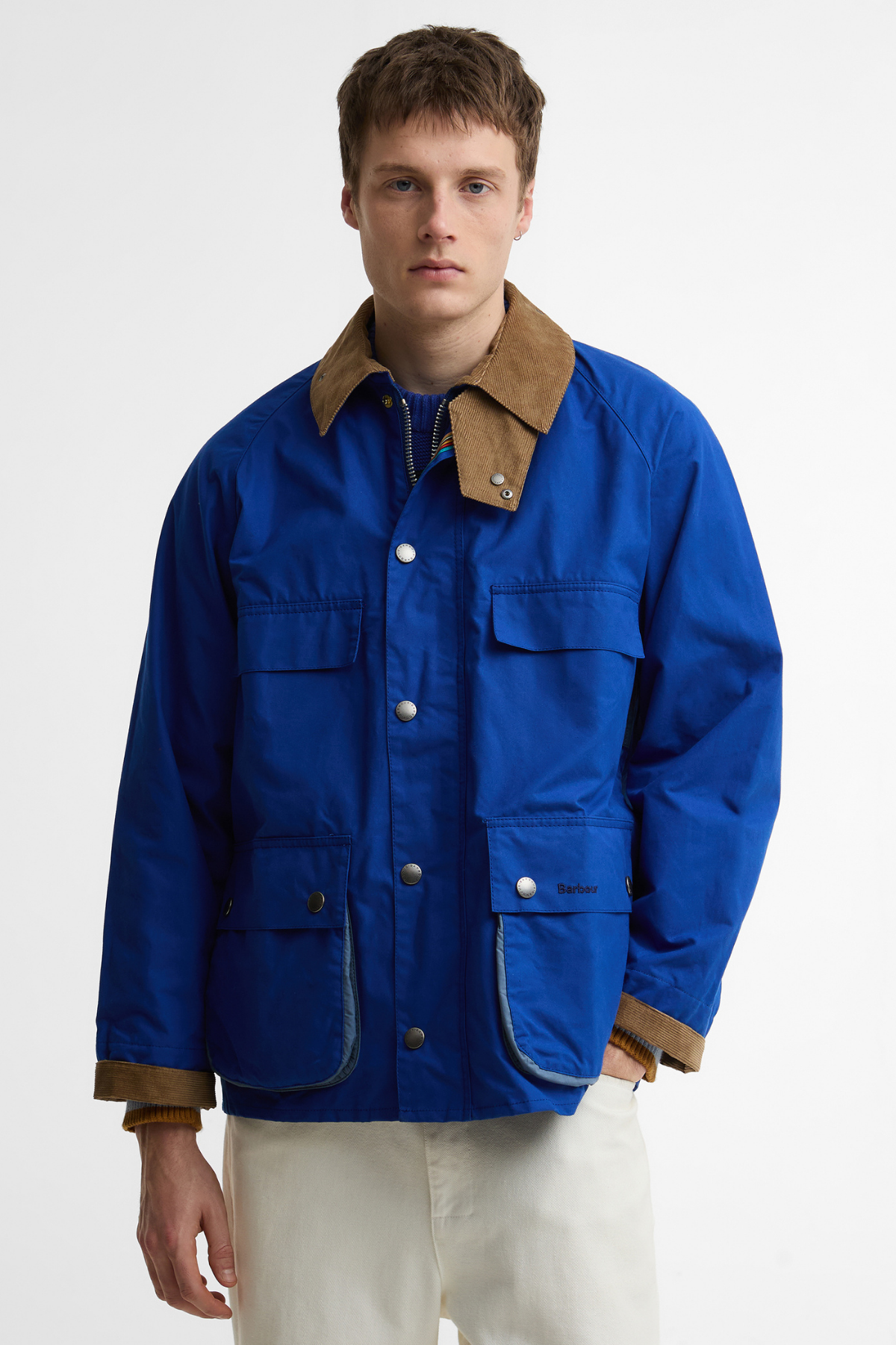 Barbour x  Paul Smith Sugarlump Bedale Casual Ceket BL51 Royal