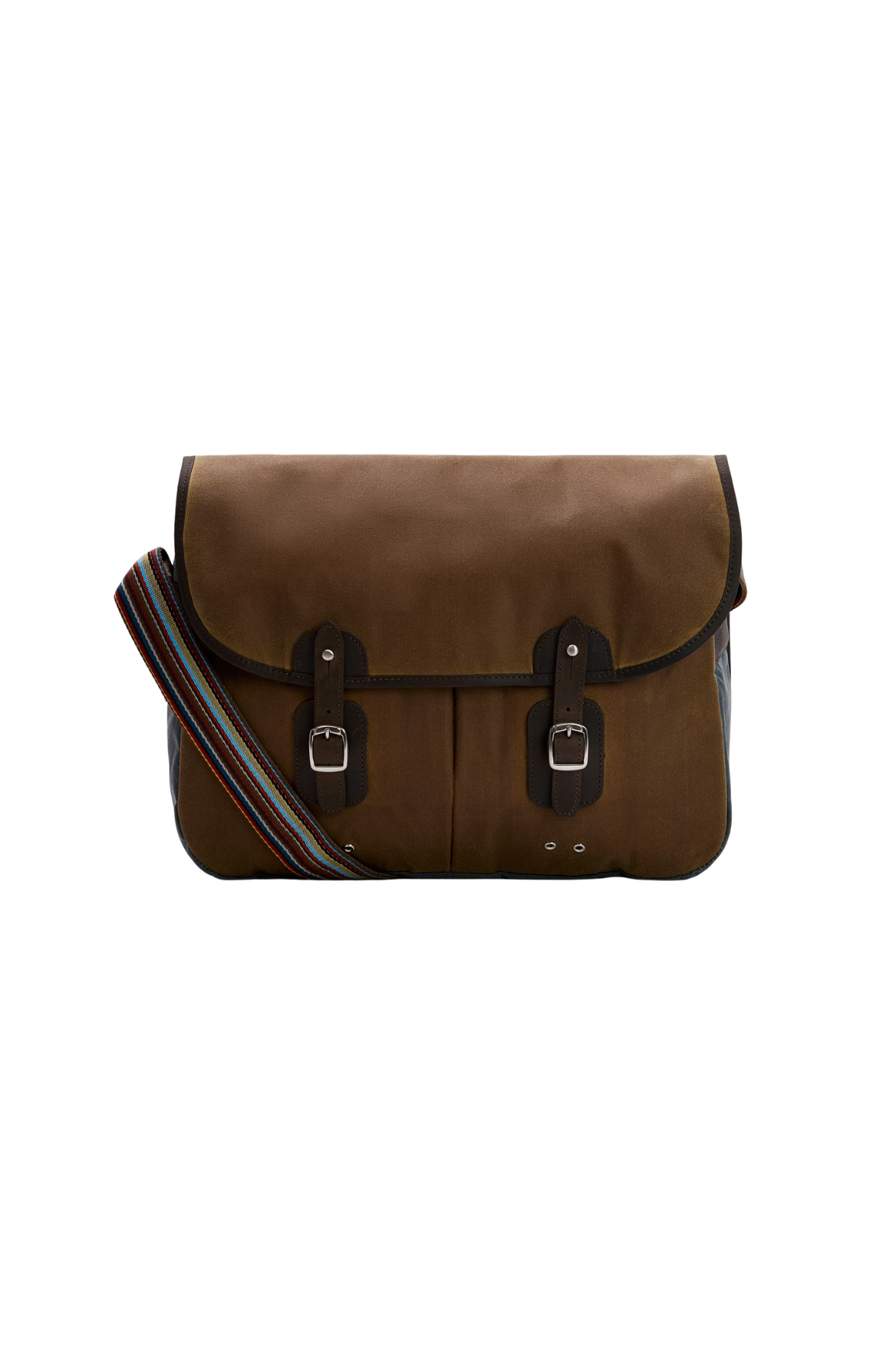 Barbour x Paul Smith Tarras Yağlı Çanta TA51 Tan