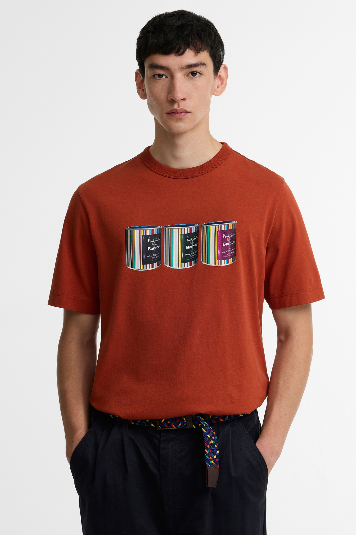 Barbour x Paul Smith Tin T-Shirt BR37 Russet