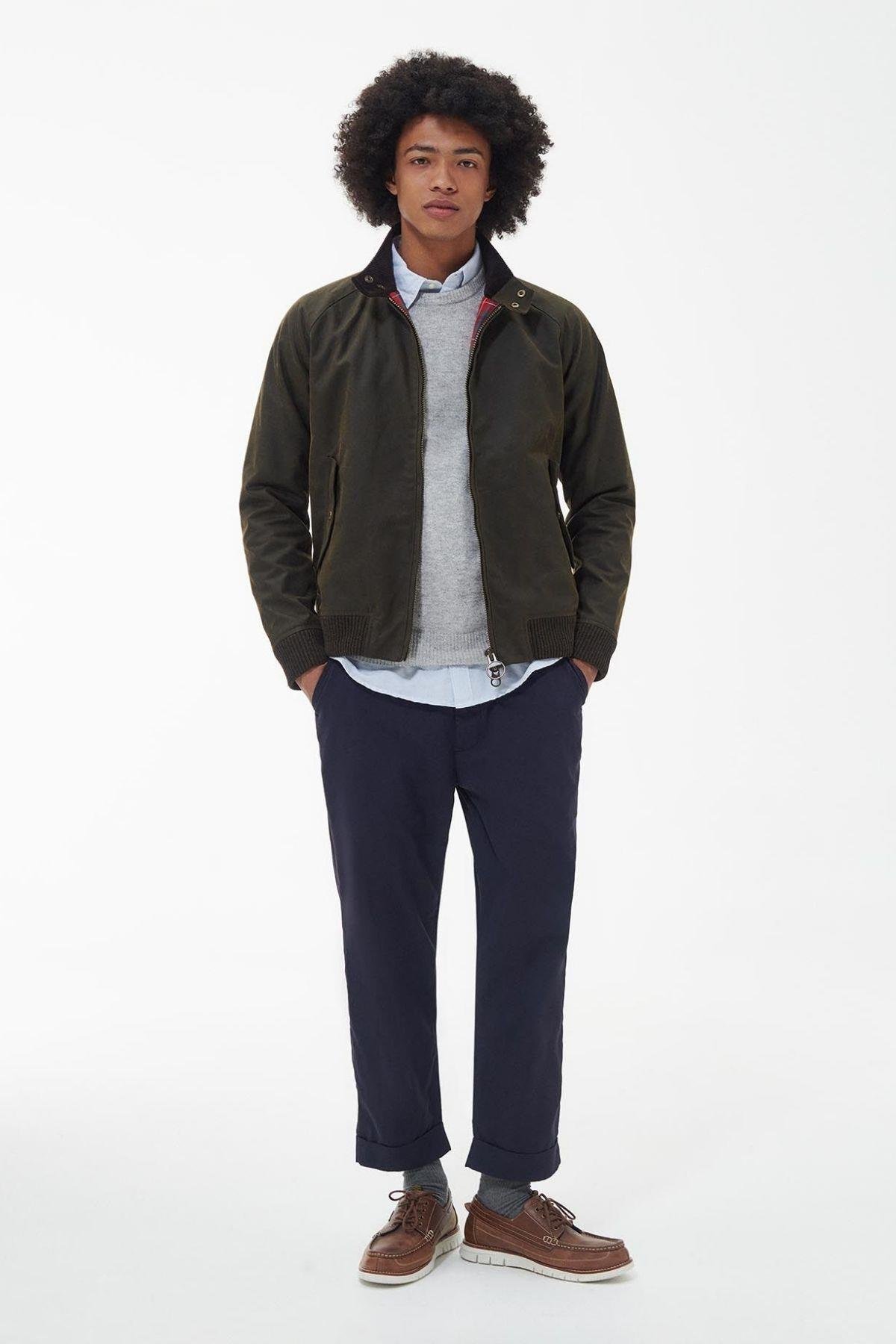 Barbour x Baracuta Porton Yağlı Ceket OL52 Olive Barbour x Baracuta Porton Yağlı Ceket OL52 Olive