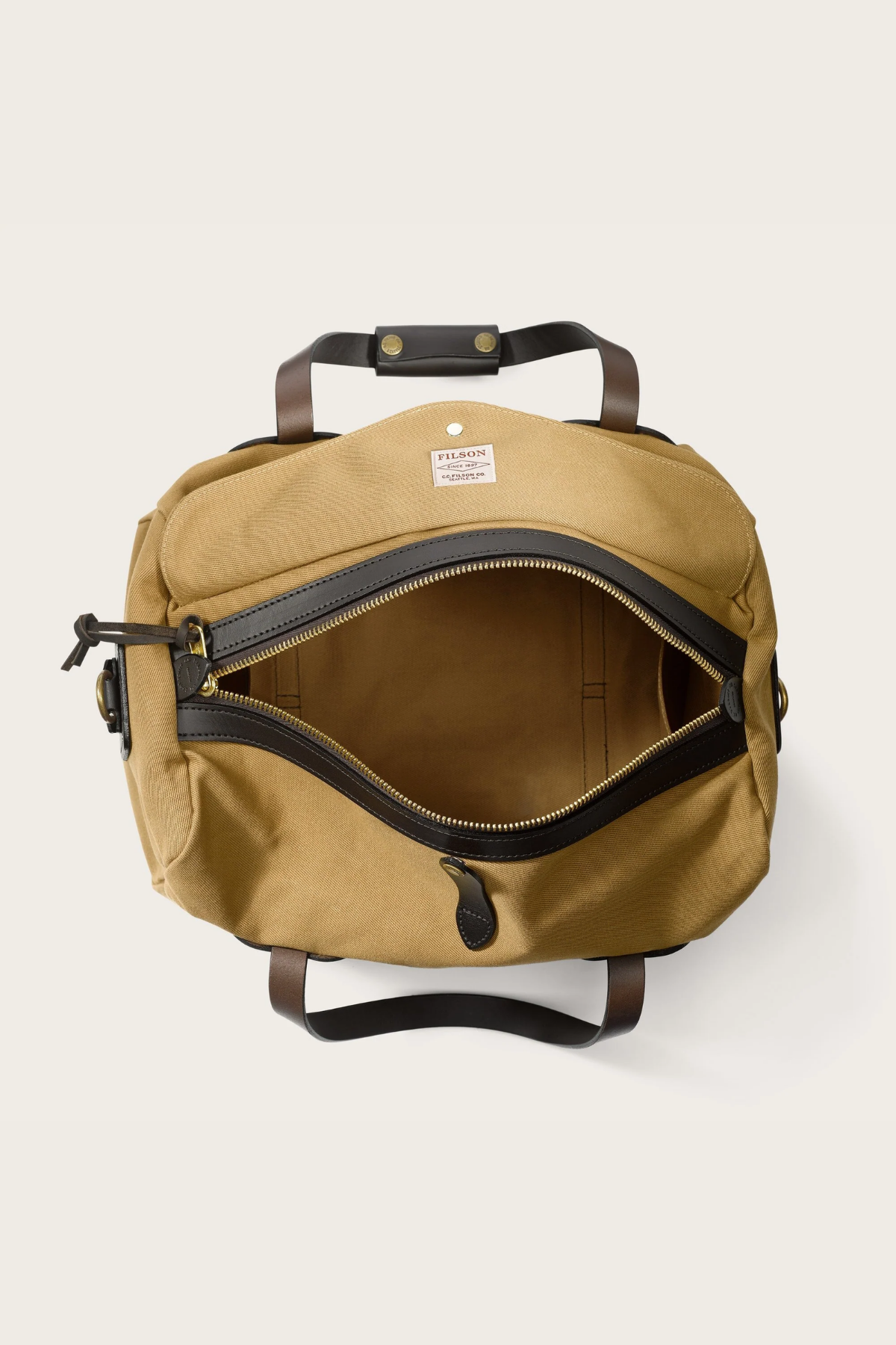 H*1様 FILSON SMALL DUFFLE BAG TAN 70220 美 Filson Duffle Small Çanta Tan