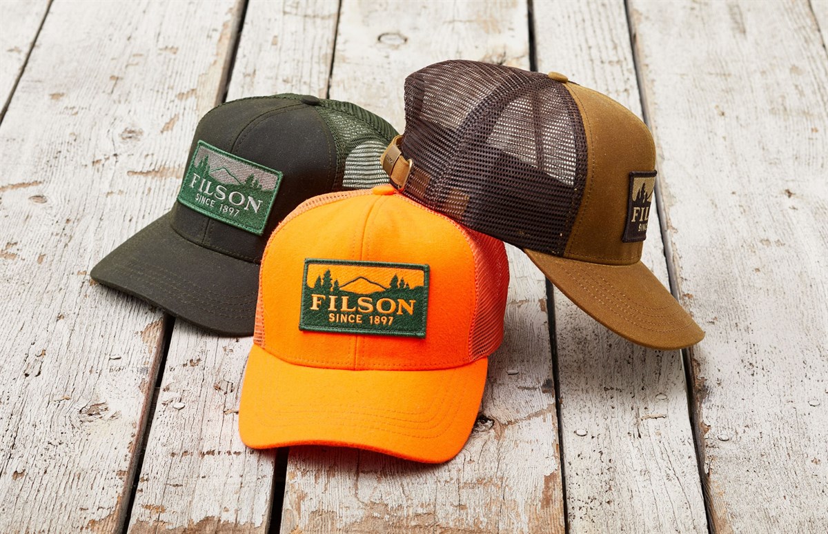 Filson Logger Mesh Cap Dark Tan