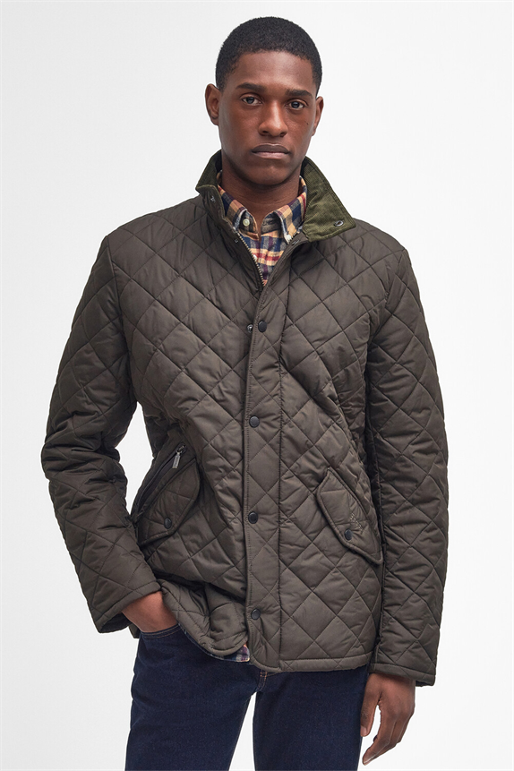 Barbour ストライプ ミドルジャケット 38 アメカジユーロ barbour