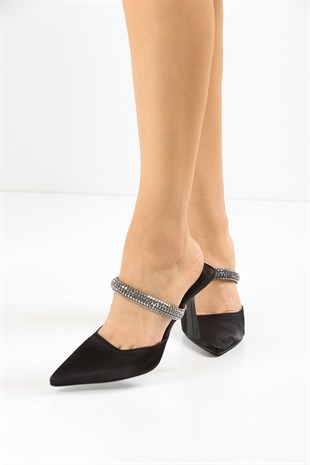 Sempre Kadın Topuklu Ayakkabı - Siyah