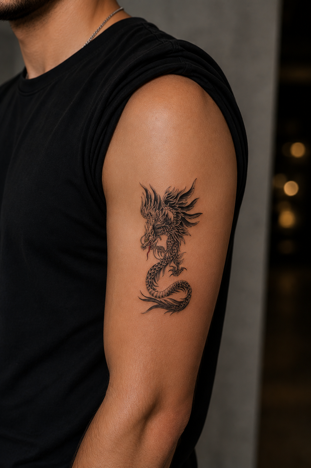 Ejderha Geçici Dövme Tattoo