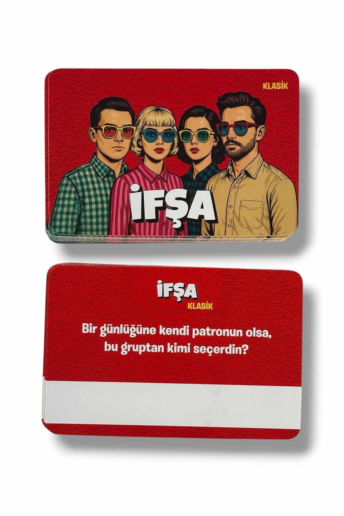 İfşa Klasik Kalemli Eğlence Parti Sevgili- Çift Oyunları Kart Oyunu