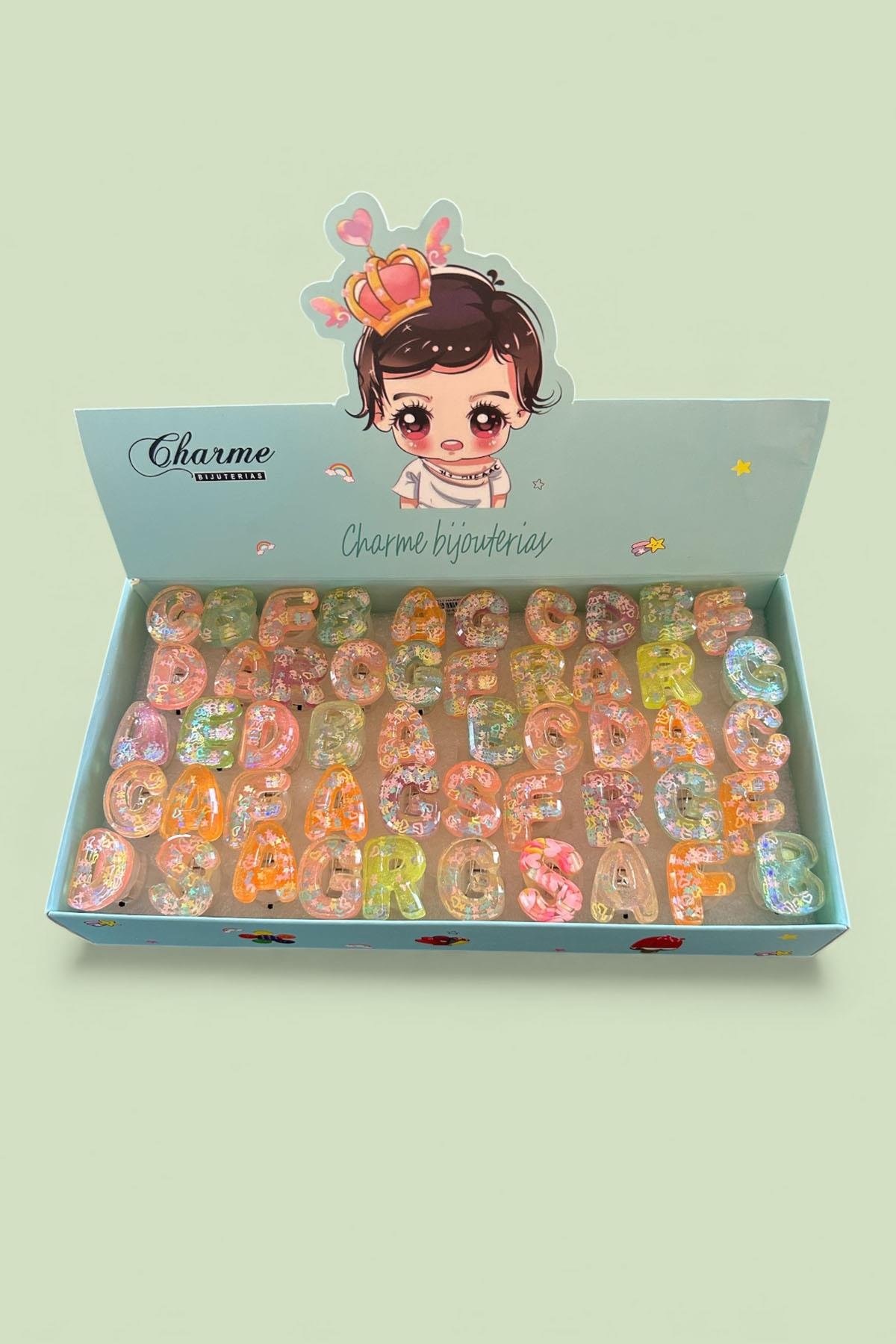 50 Adet Karışık Figürlü Işıklı Yüzük Set