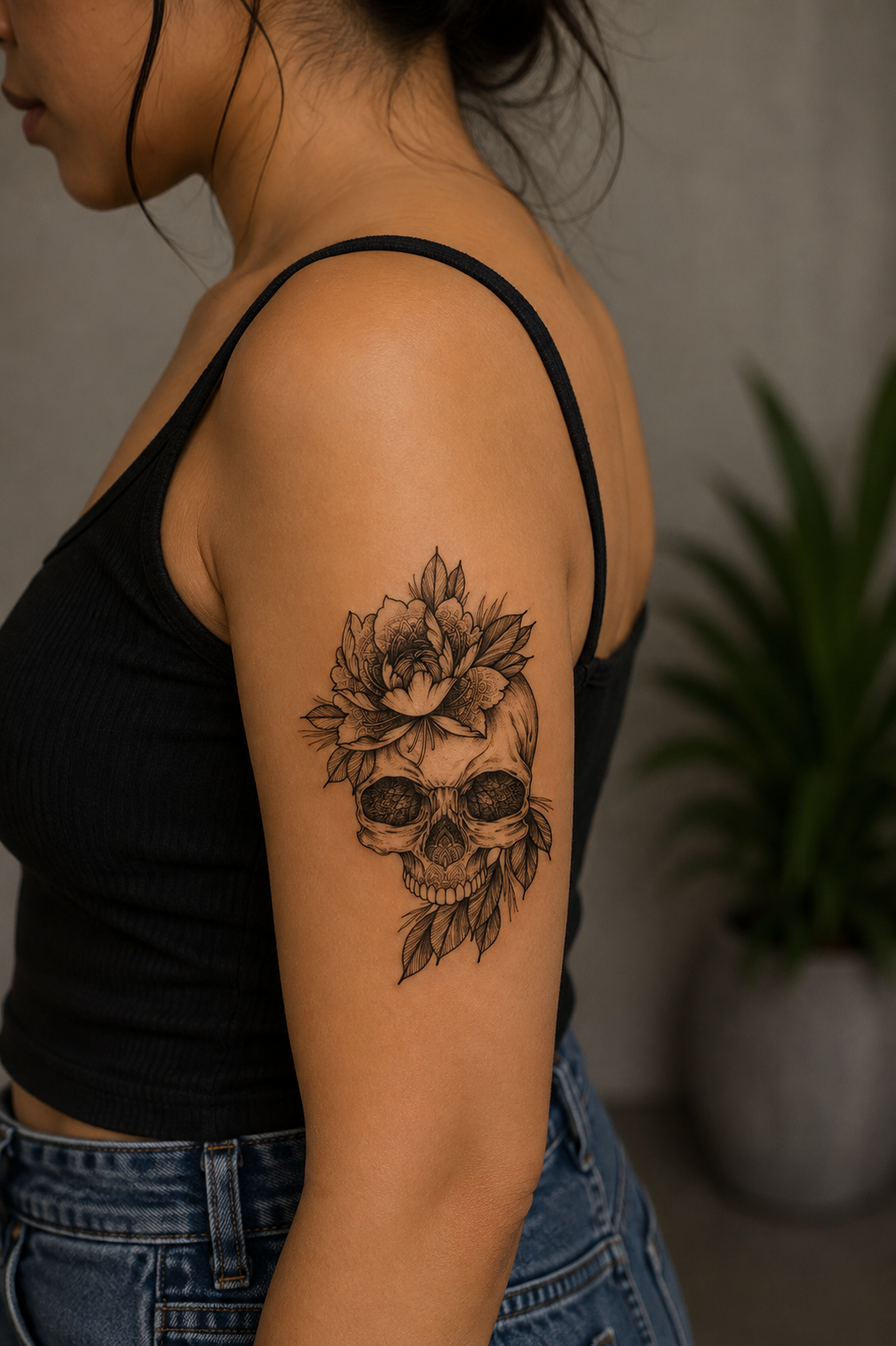 Kurukafa Geçici Dövme Tattoo