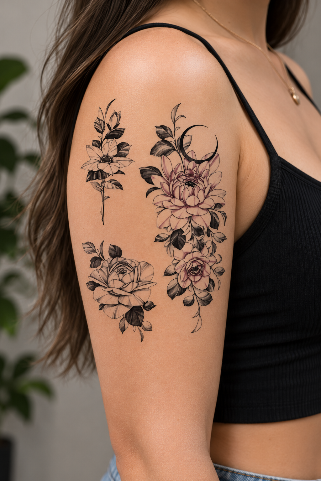 Geçici Çiçek Dövme Tattoo