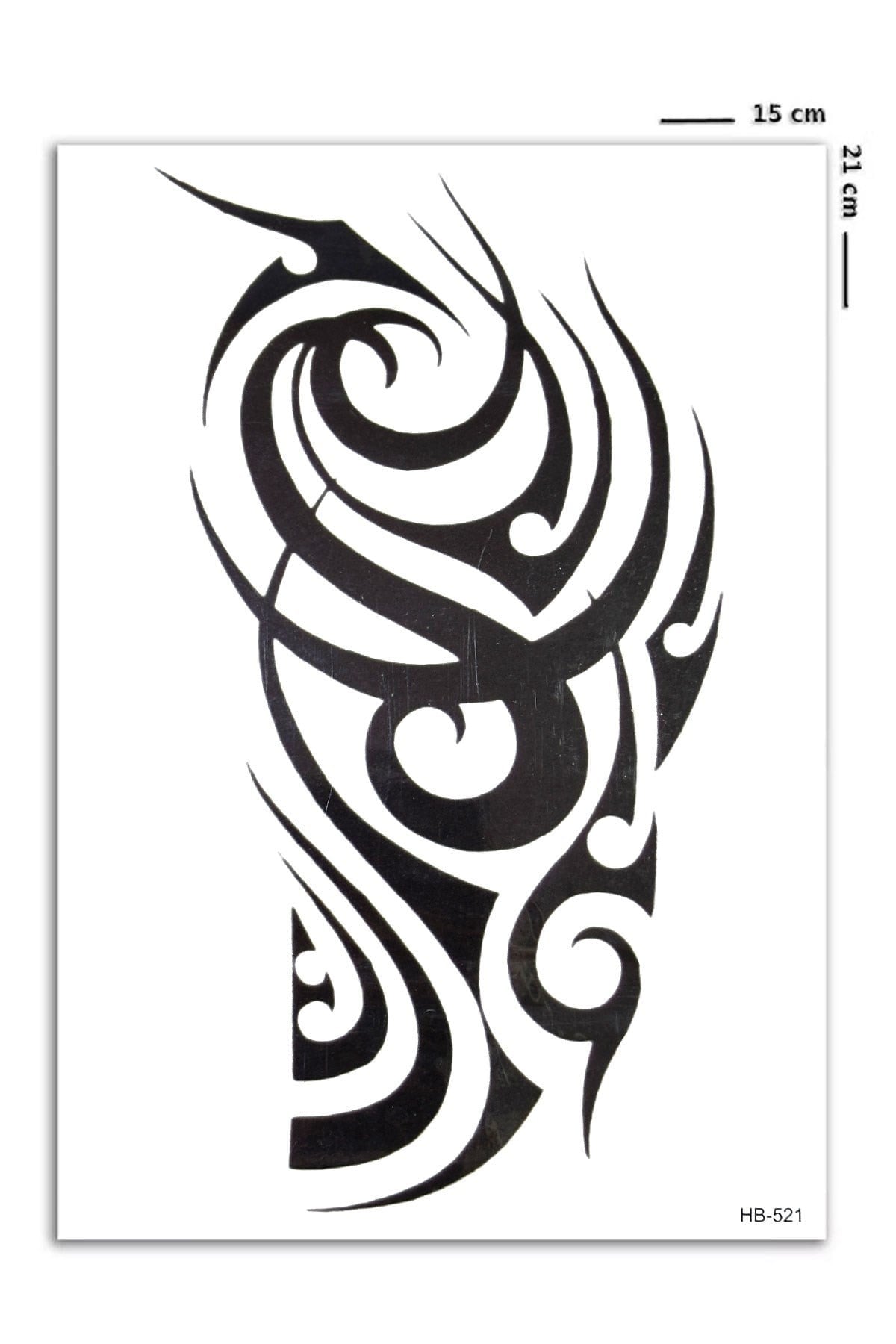 Tribal Geçici Dövme Tattoo