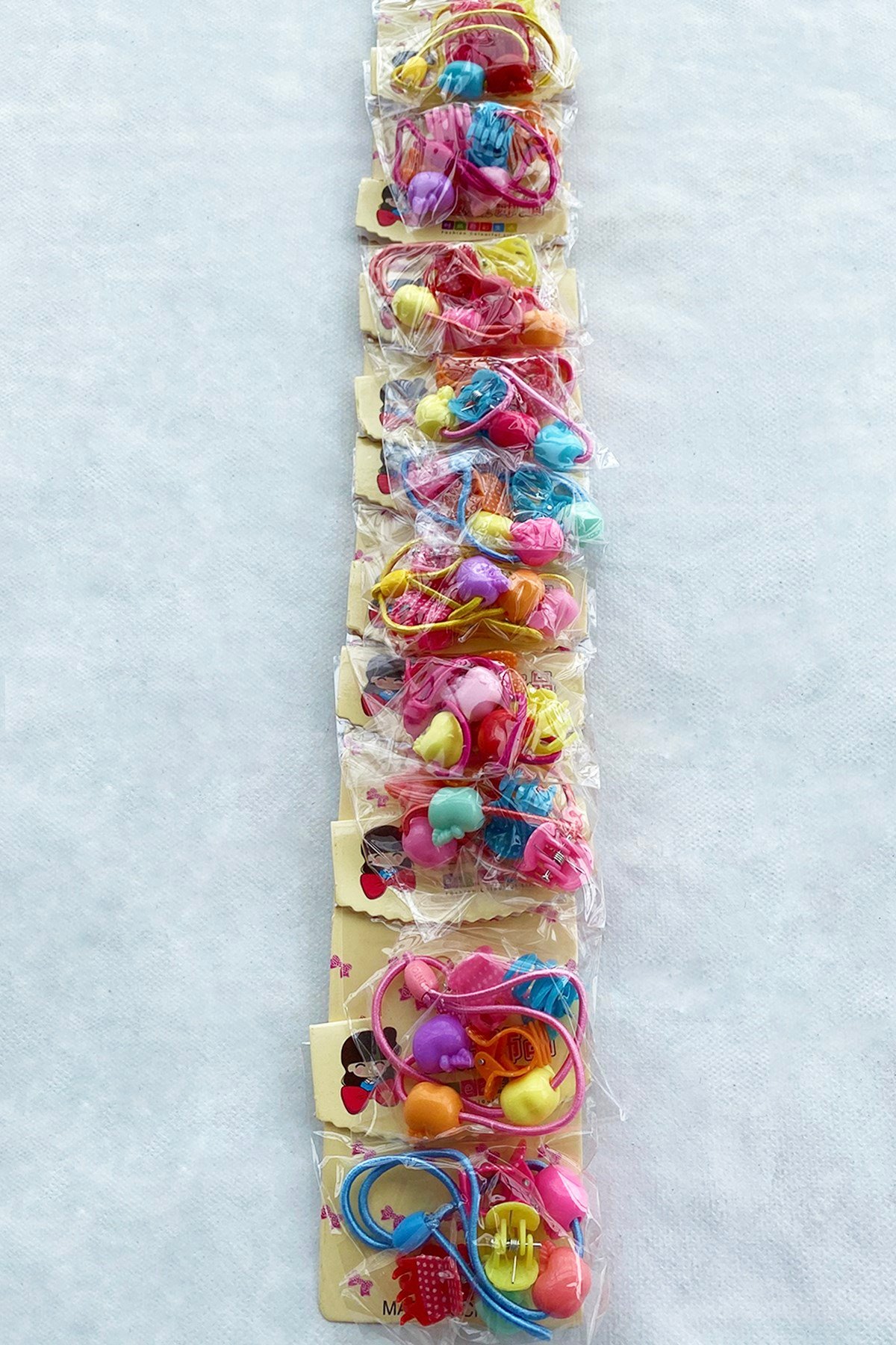 10'lu 40 Adet Kulak Figürlü Toka Set