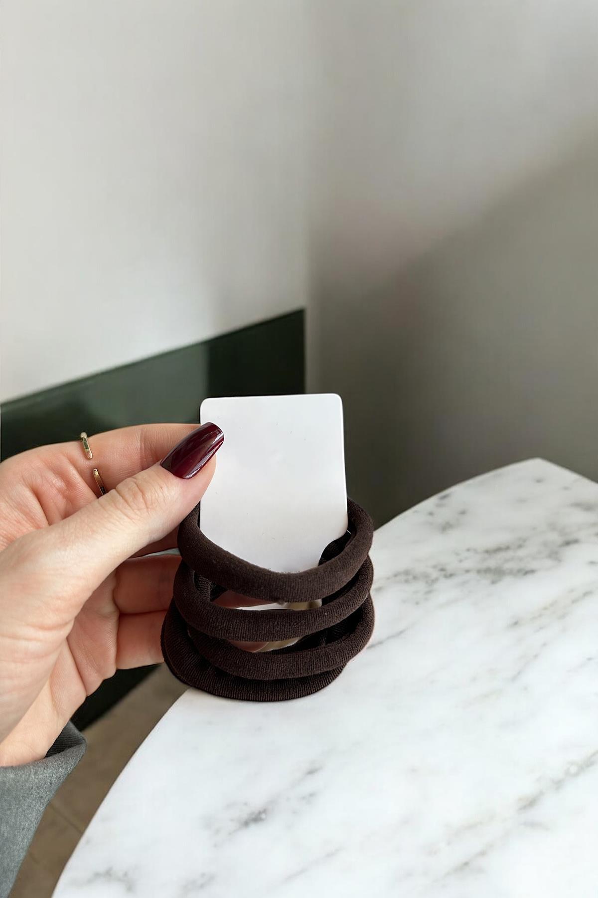 10lu Karışık Renk Havlu Toka Set