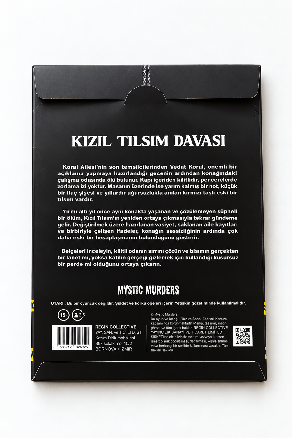Dedektif Cinayet Çözme Oyunu-Kızıl Tılsım Davası