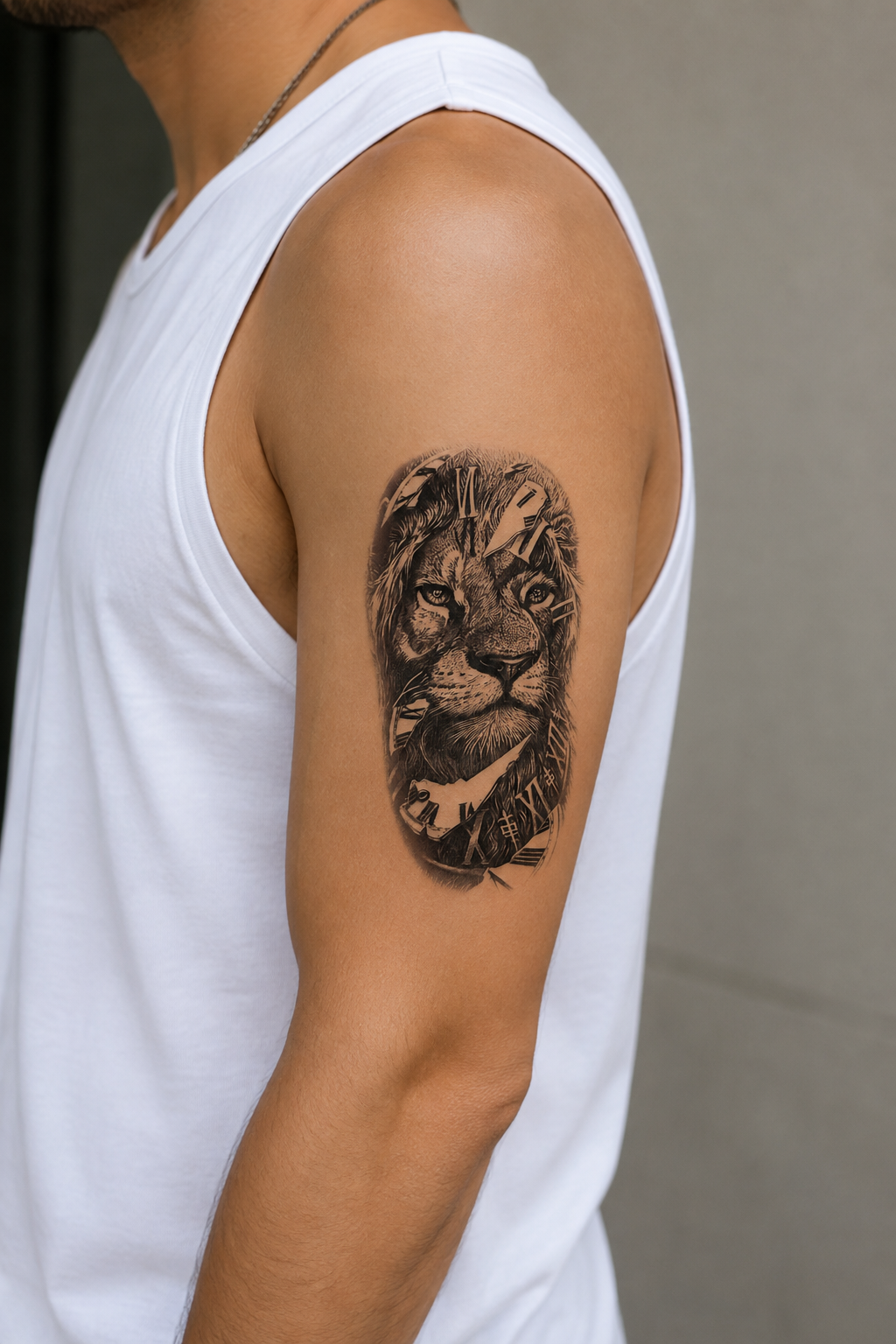 Aslan Dövme Geçici Tattoo