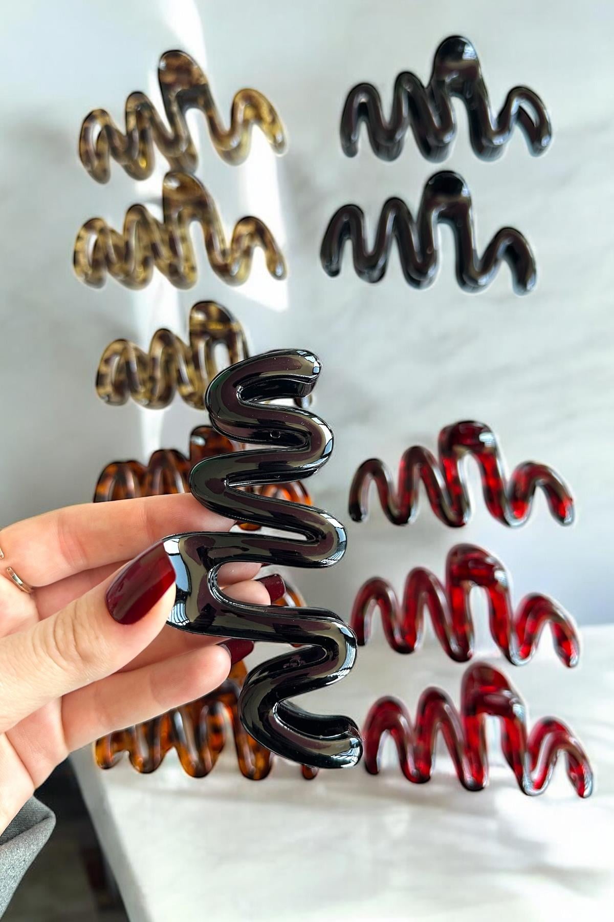 12li Karışık Renk Mandal Toka Set