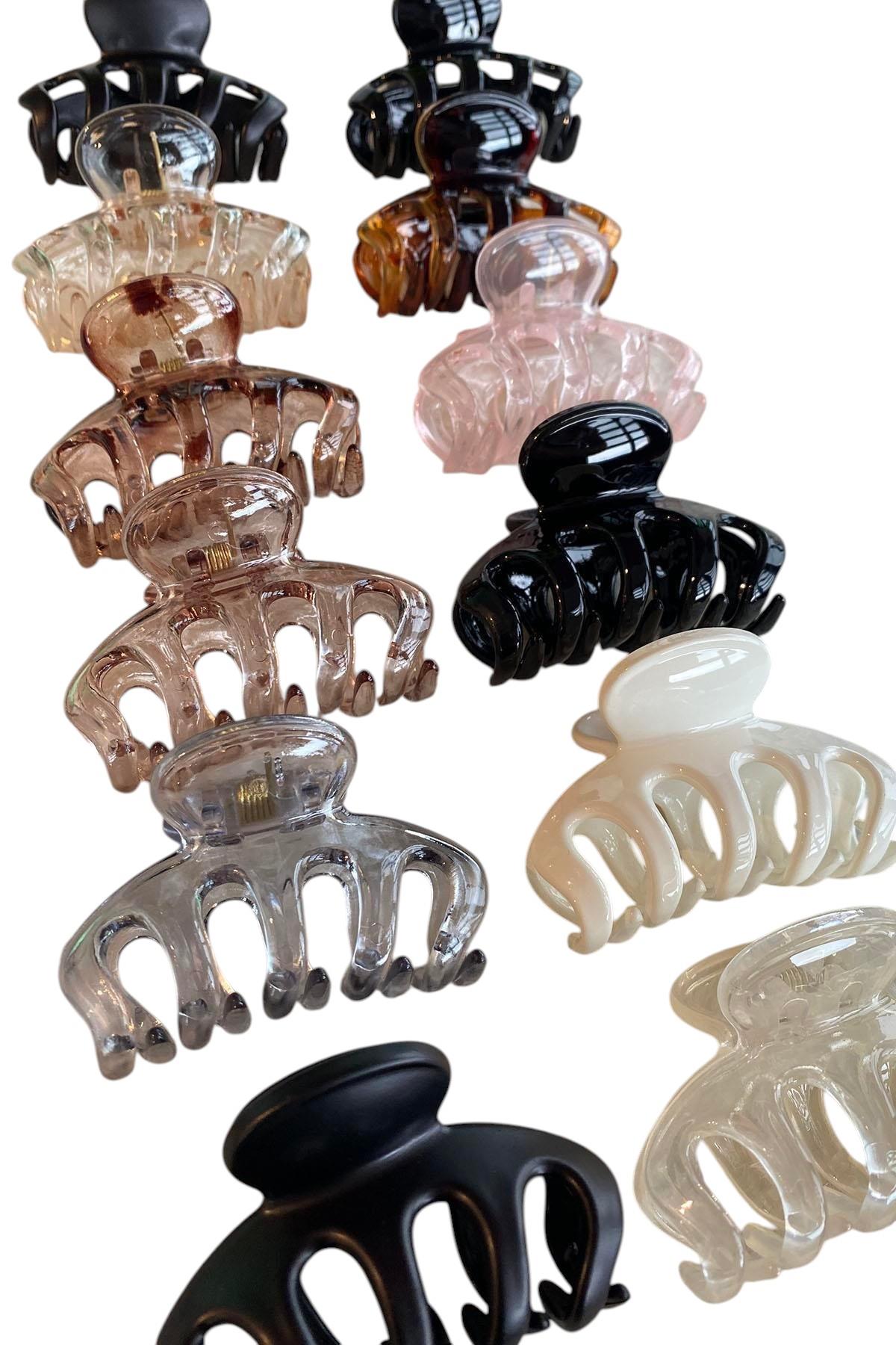 12li Karışık Renk Mandal Toka Set