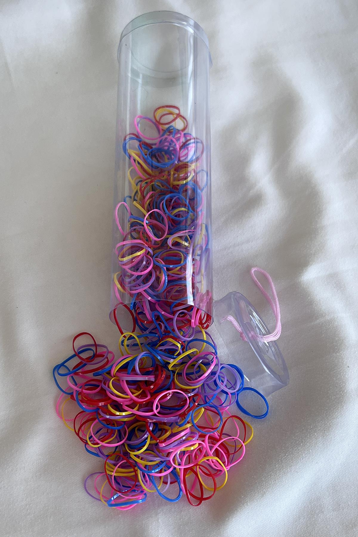 12li Karışık Renk Perma Lastik Toka Set