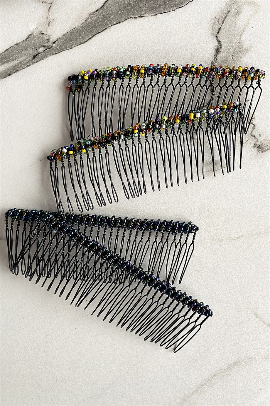 12li Karışık Renk Tarak Toka Set