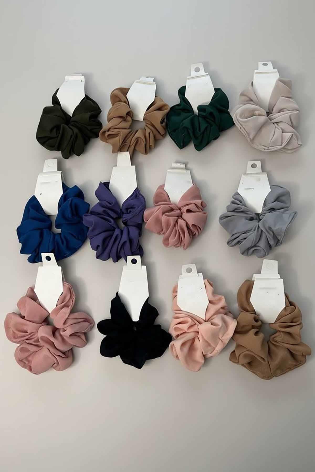 12li Karışık Renk Simit Toka Set