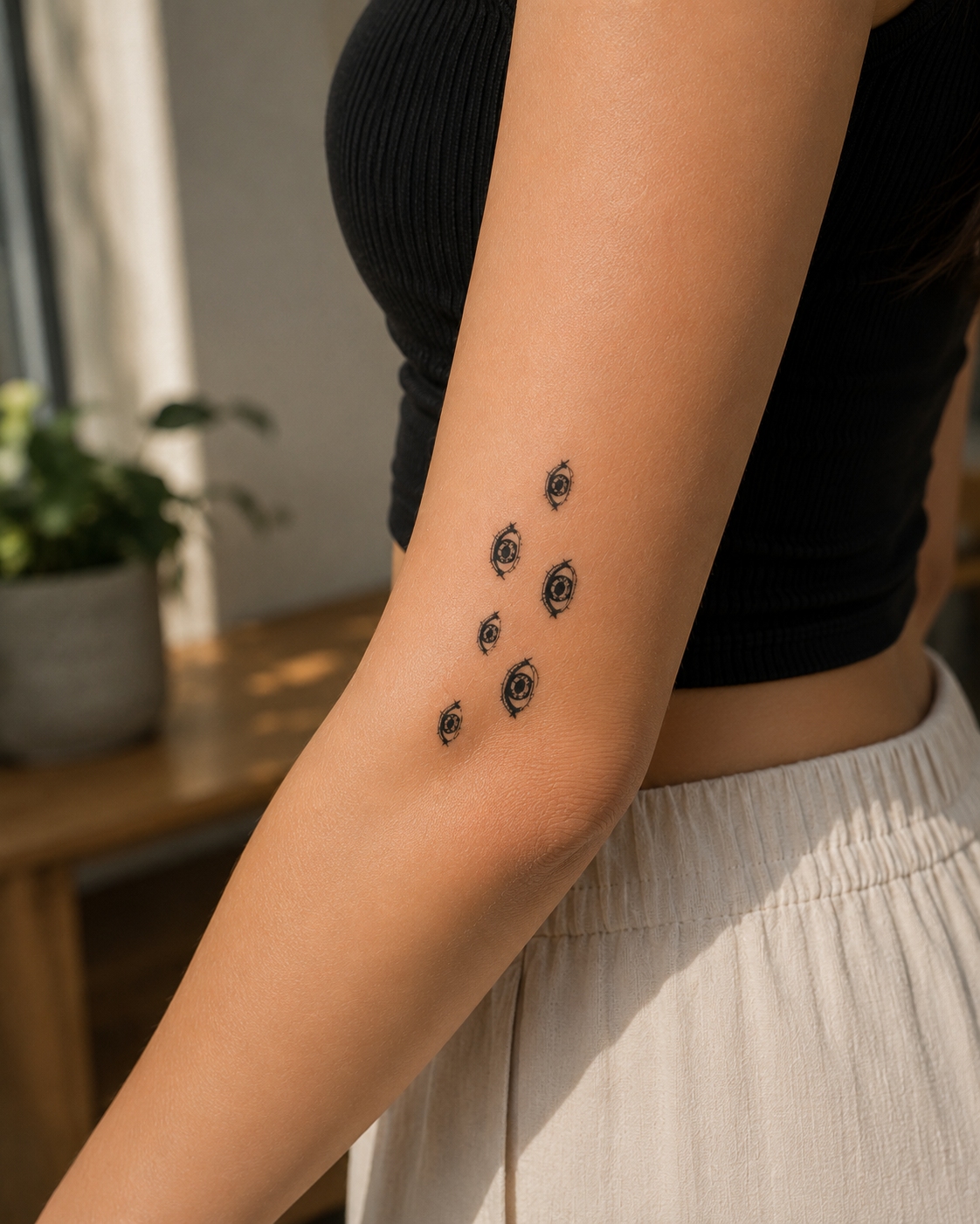 Göz Mini Geçici Dövme Tattoo