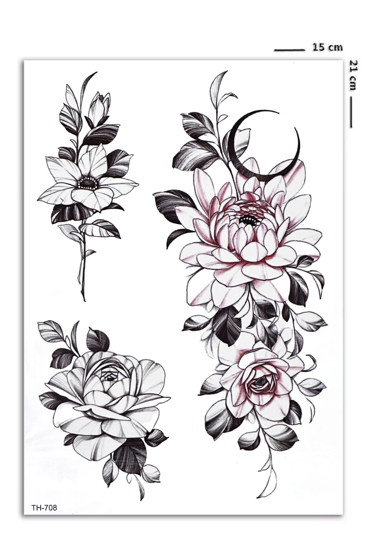Geçici Çiçek Dövme Tattoo