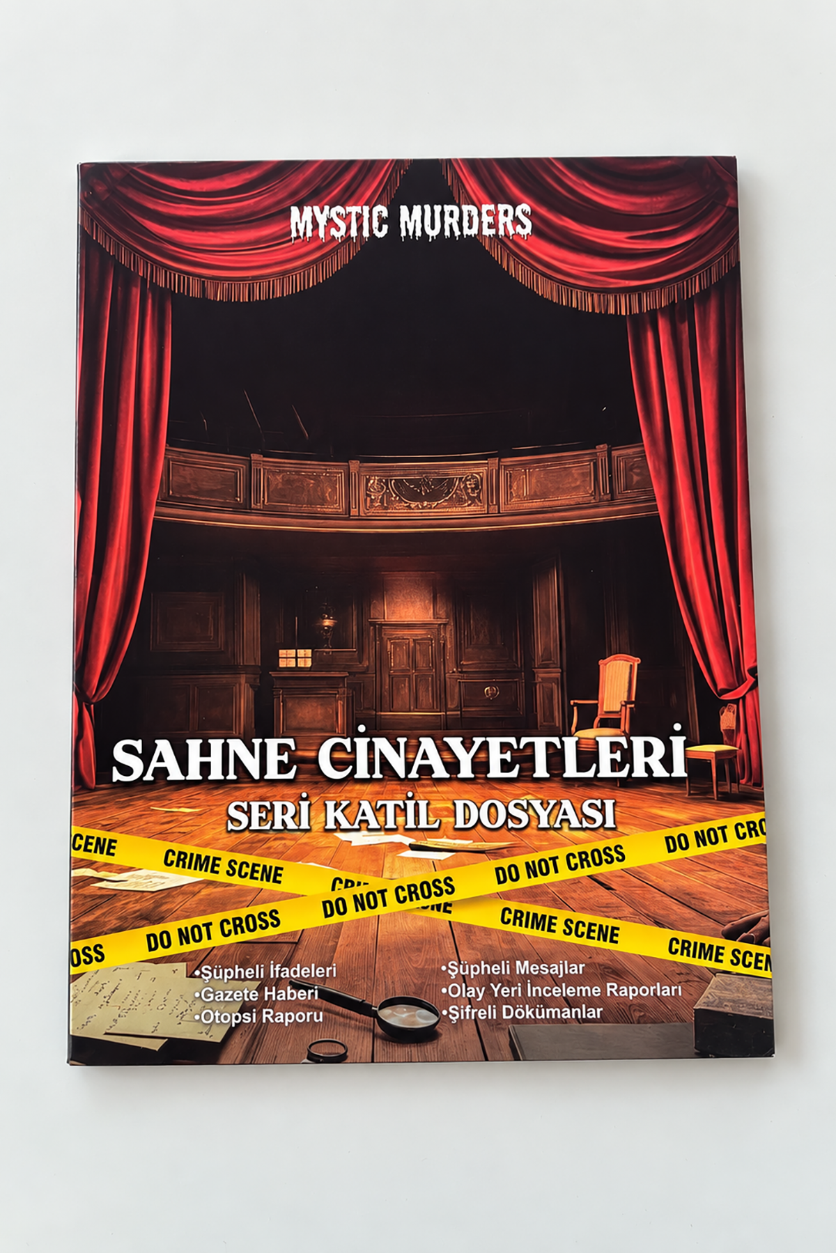 Dedektif Cinayet Çözme Oyunu-Sahne Cinayetleri