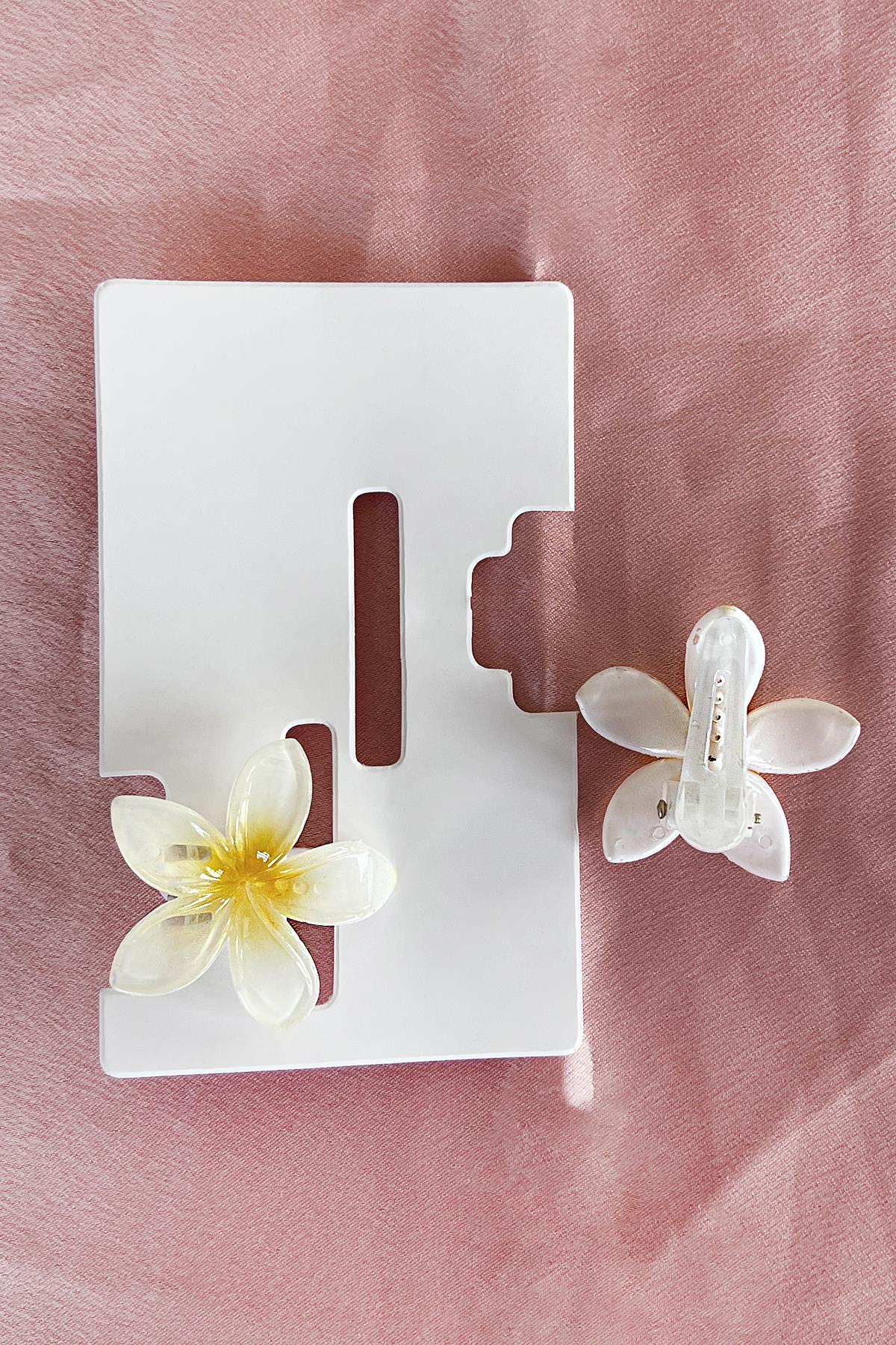 24lü Karışık Renk Pens Lotus Toka Set