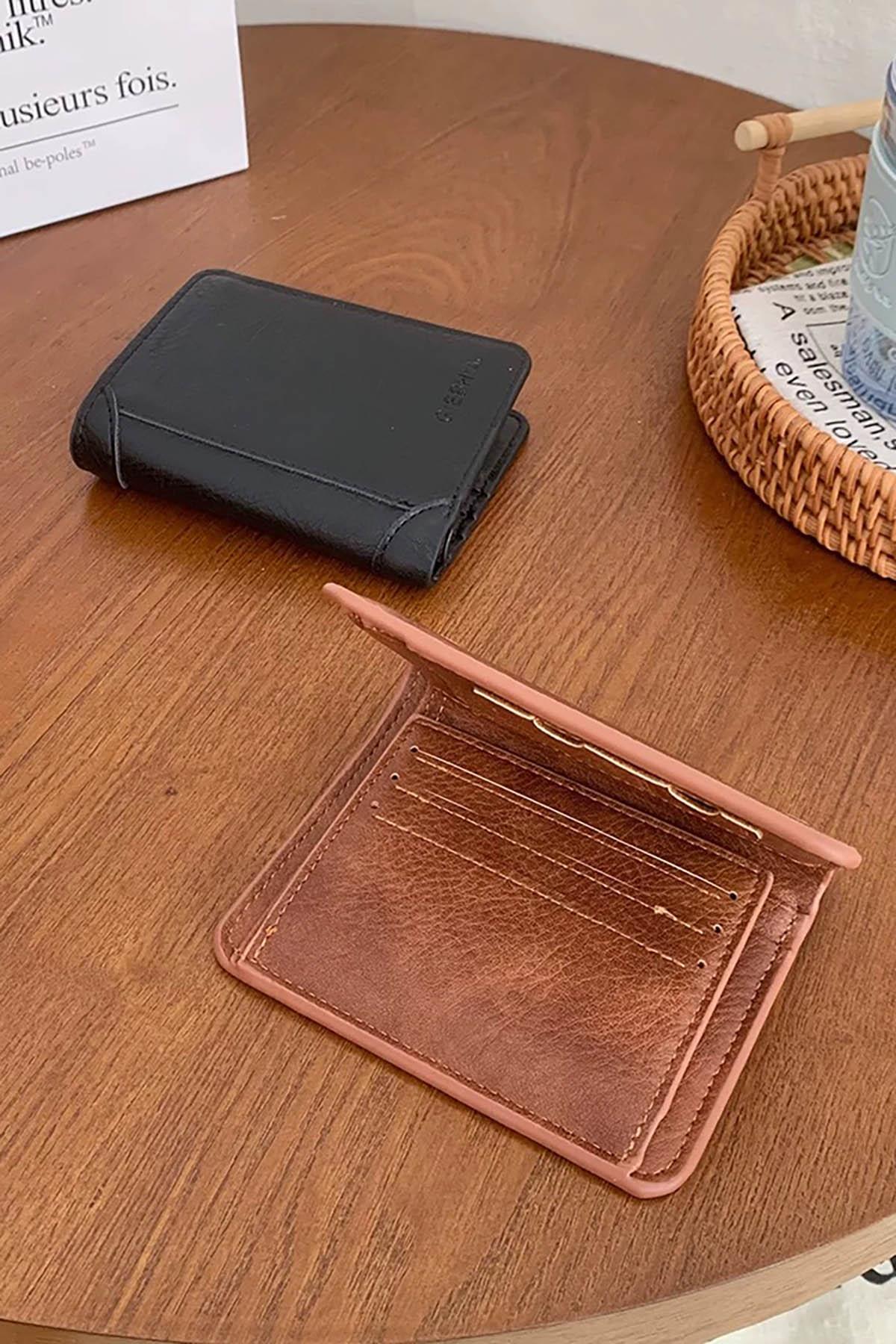 Kahverengi Cüzdan/Kartlık