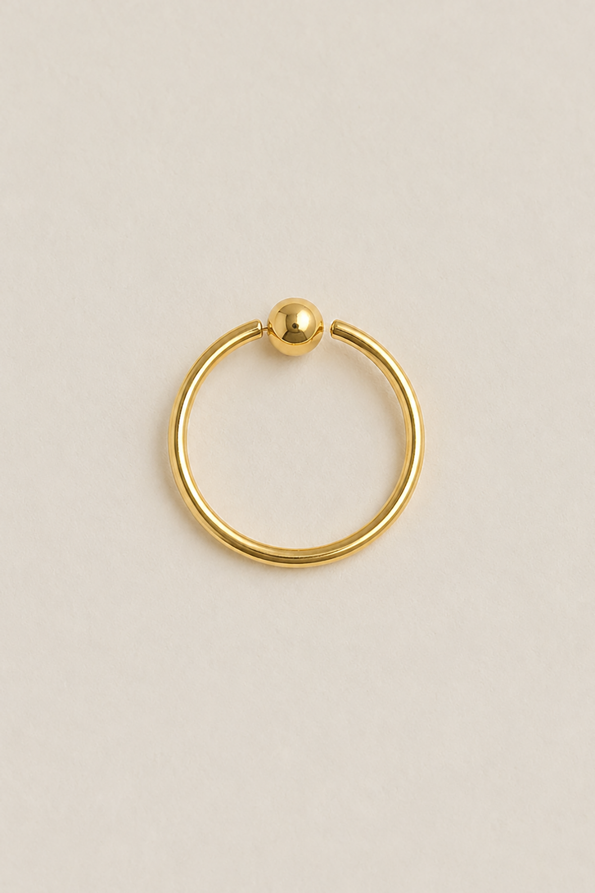 20li Altın Renk Halka Piercing Set