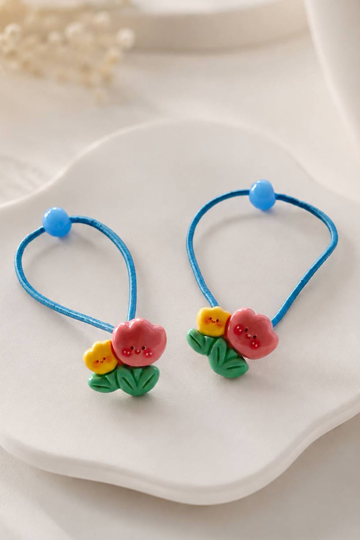 40lı Karışık Renk Lastik Toka Set