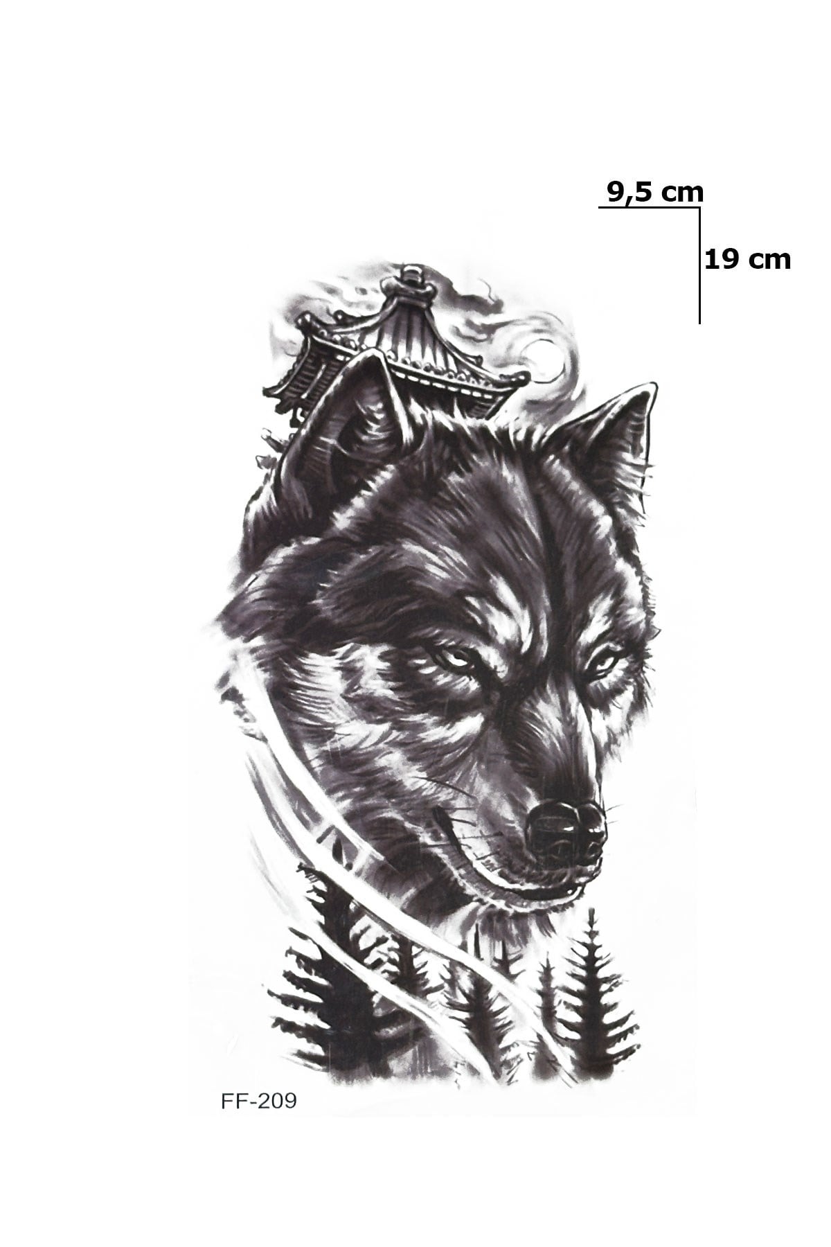 Kurt Dövme Geçici Tattoo