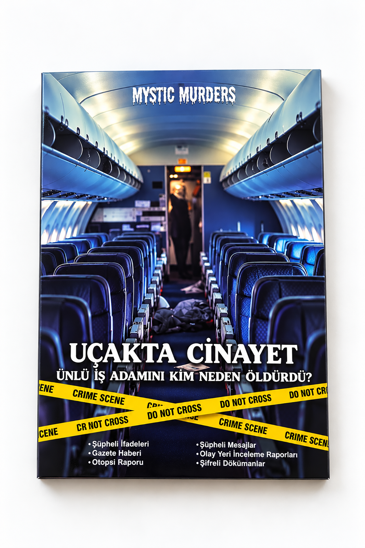 Dedektif Cinayet Çözme Oyunu-Uçakta Cinayet