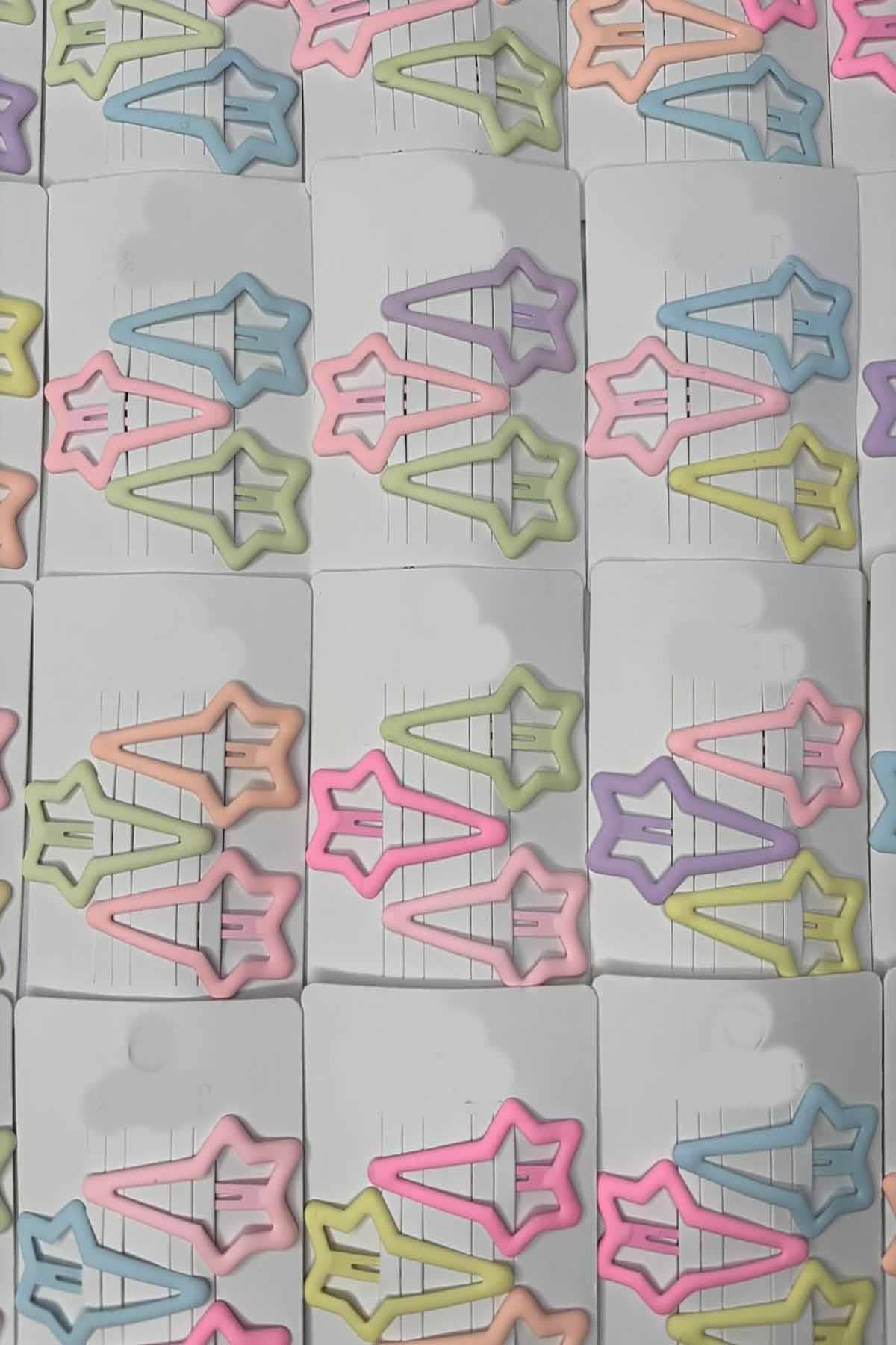 30lu Karışık Renk Yan Toka Set